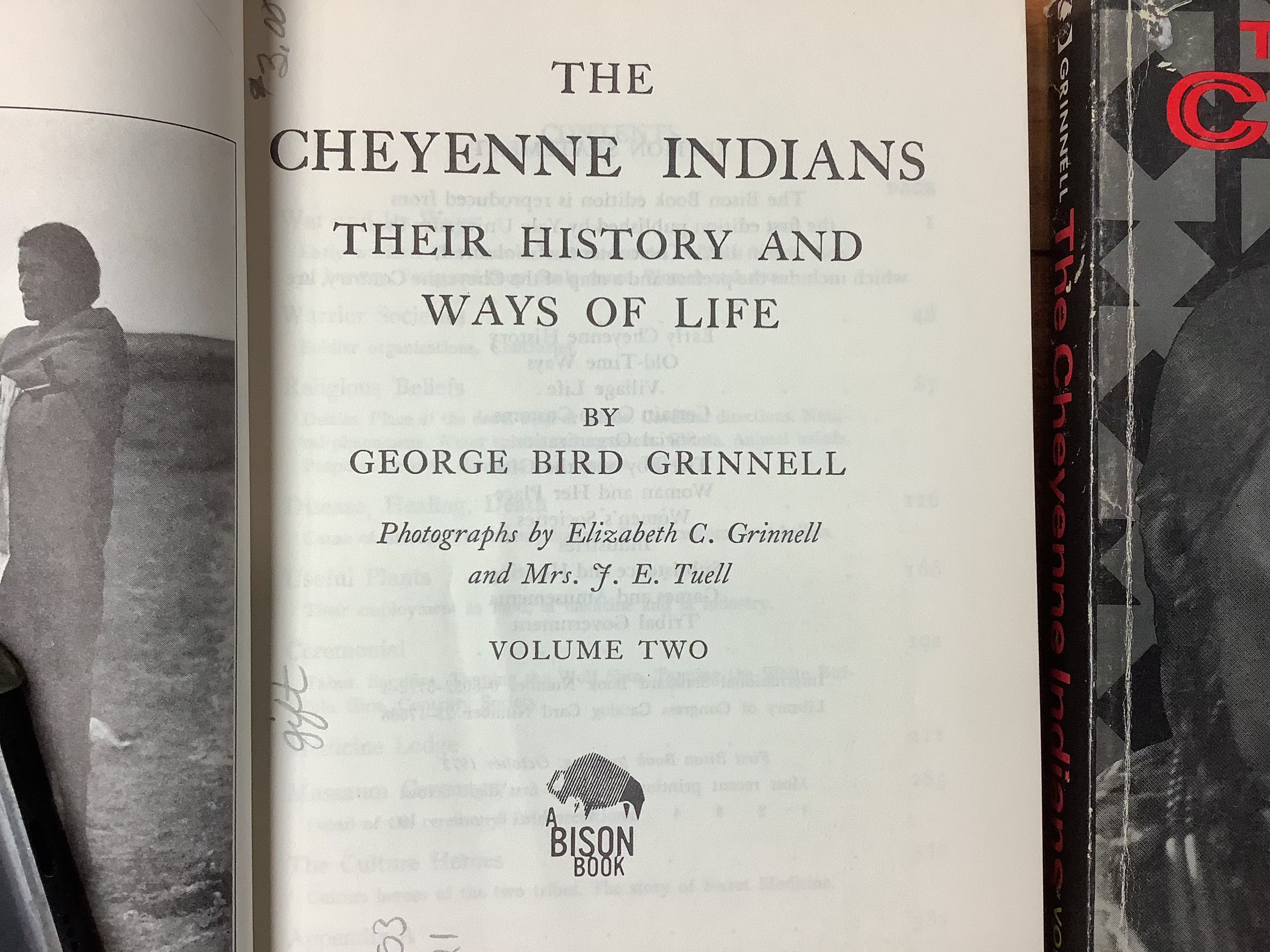 BOOKS - "The Cheyenne Indians" - Vol 1 and 2 - Geo. Bird Grinnell