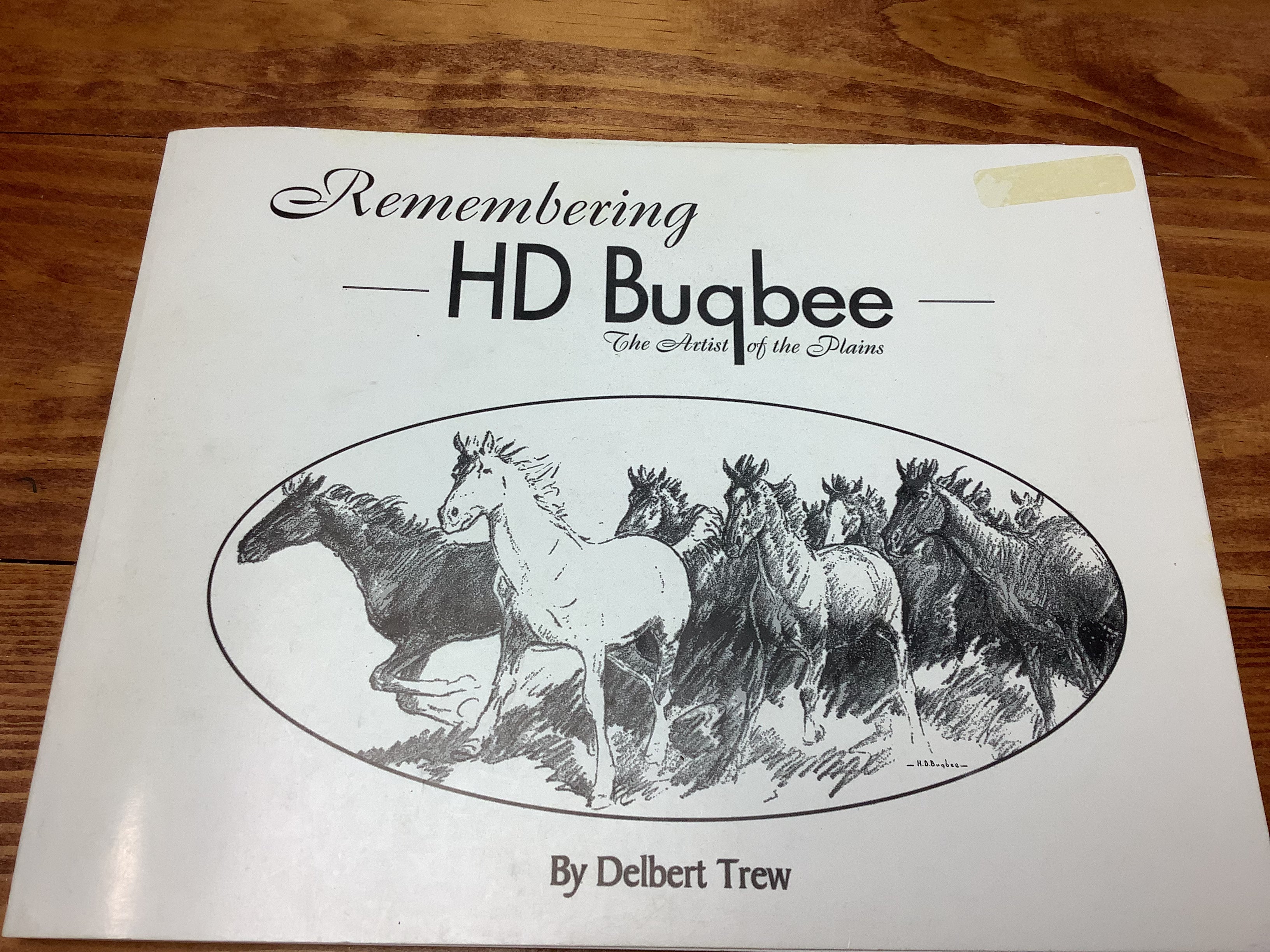 BOOKS - "Remembering HD Bugbee" - Delbert Trew