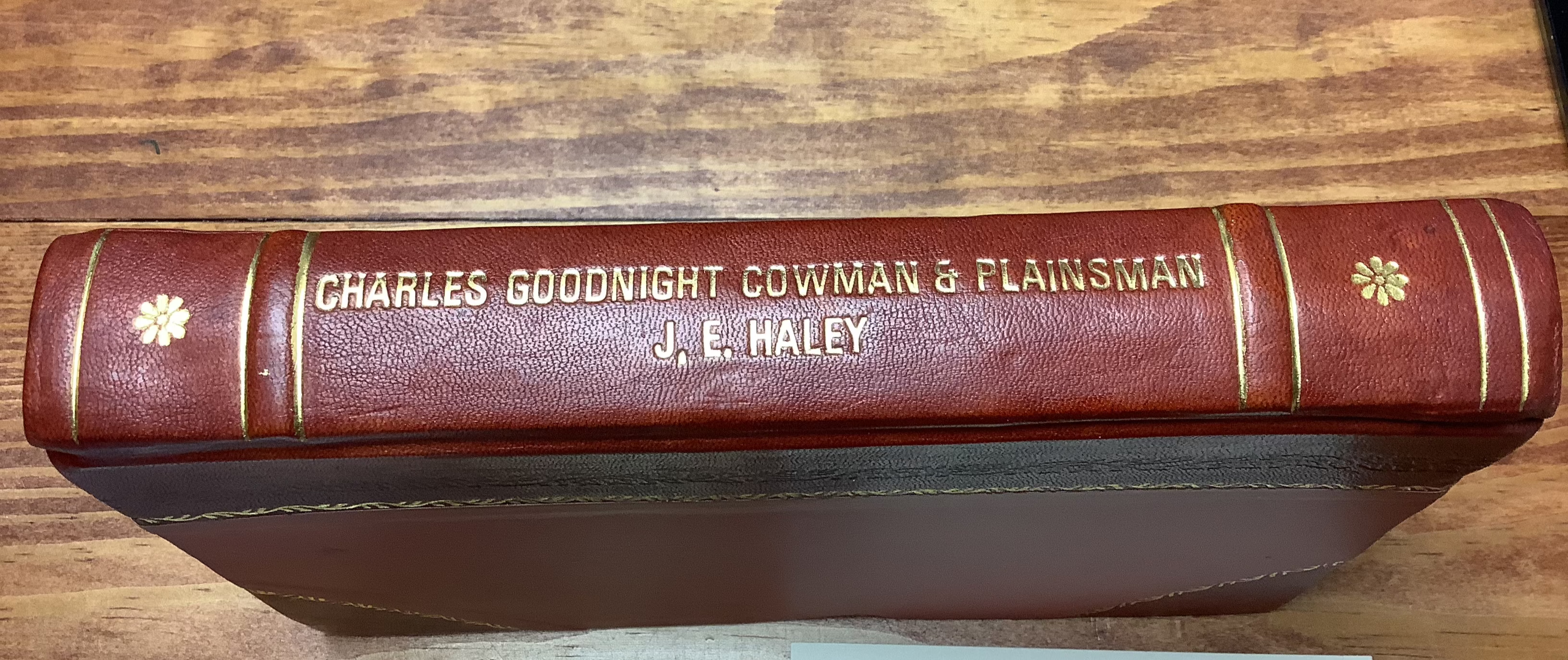 BOOKS - Charles Goodnight: Cowman and Plainsman