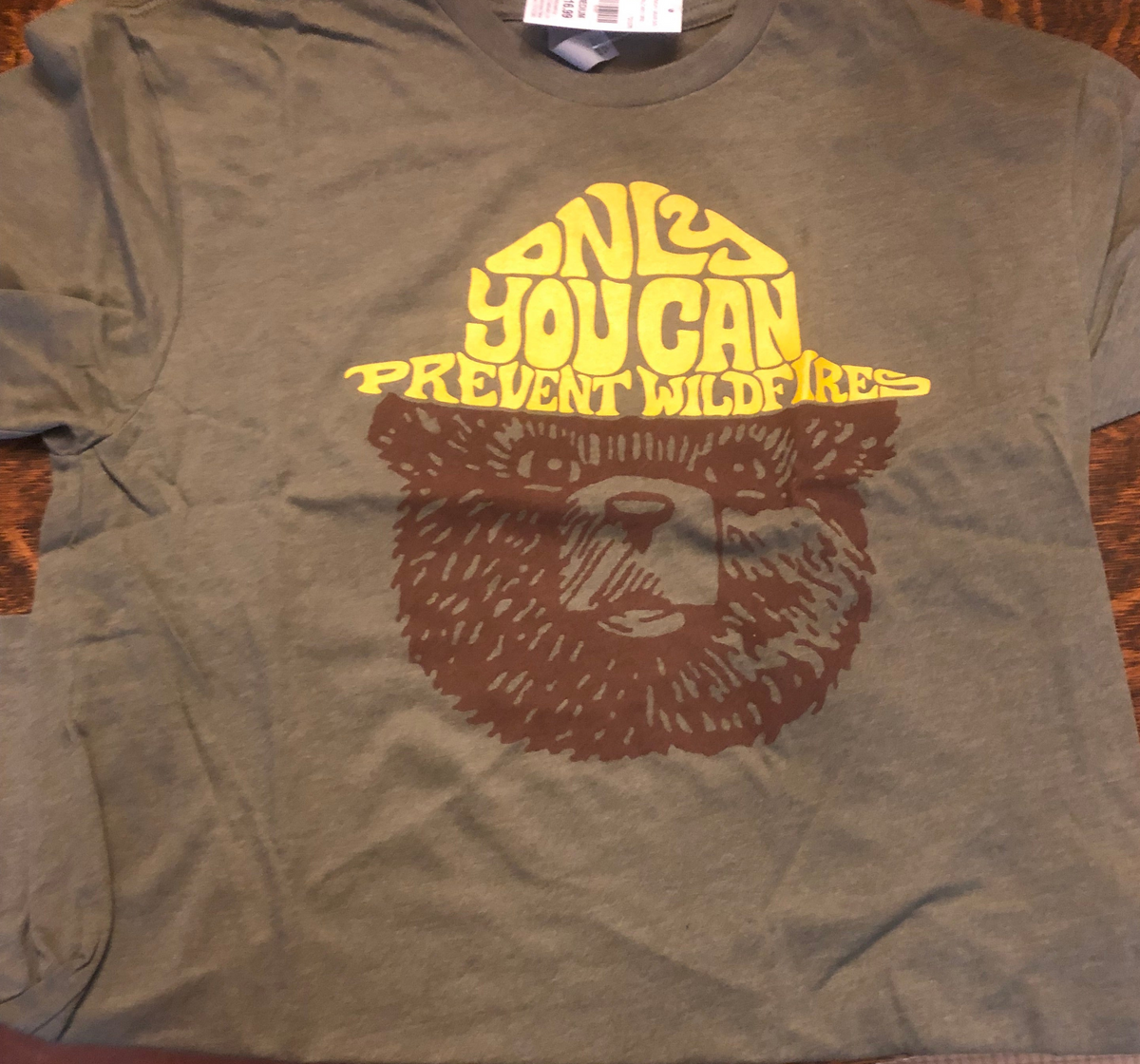 SMOKEY BEAR T-shirts .... 2 fer $16.95