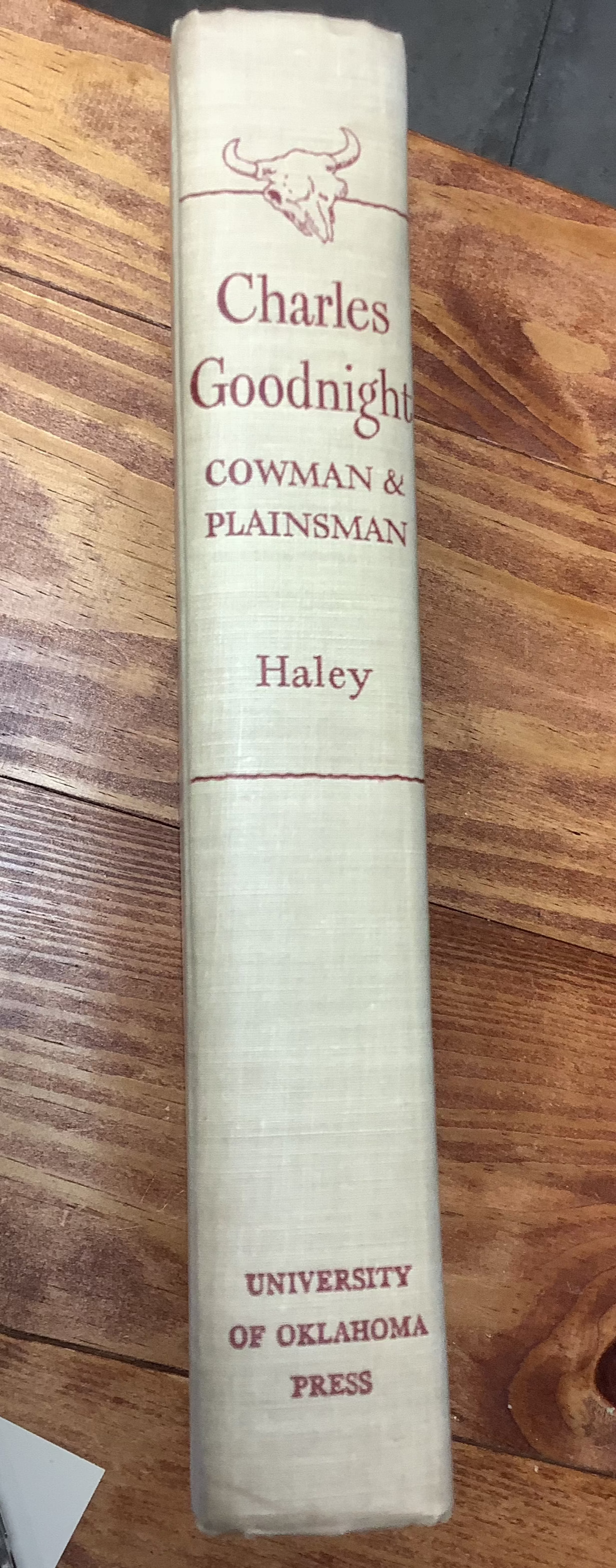 BOOKS - Charles Goodnight: Cowman and Plainsman