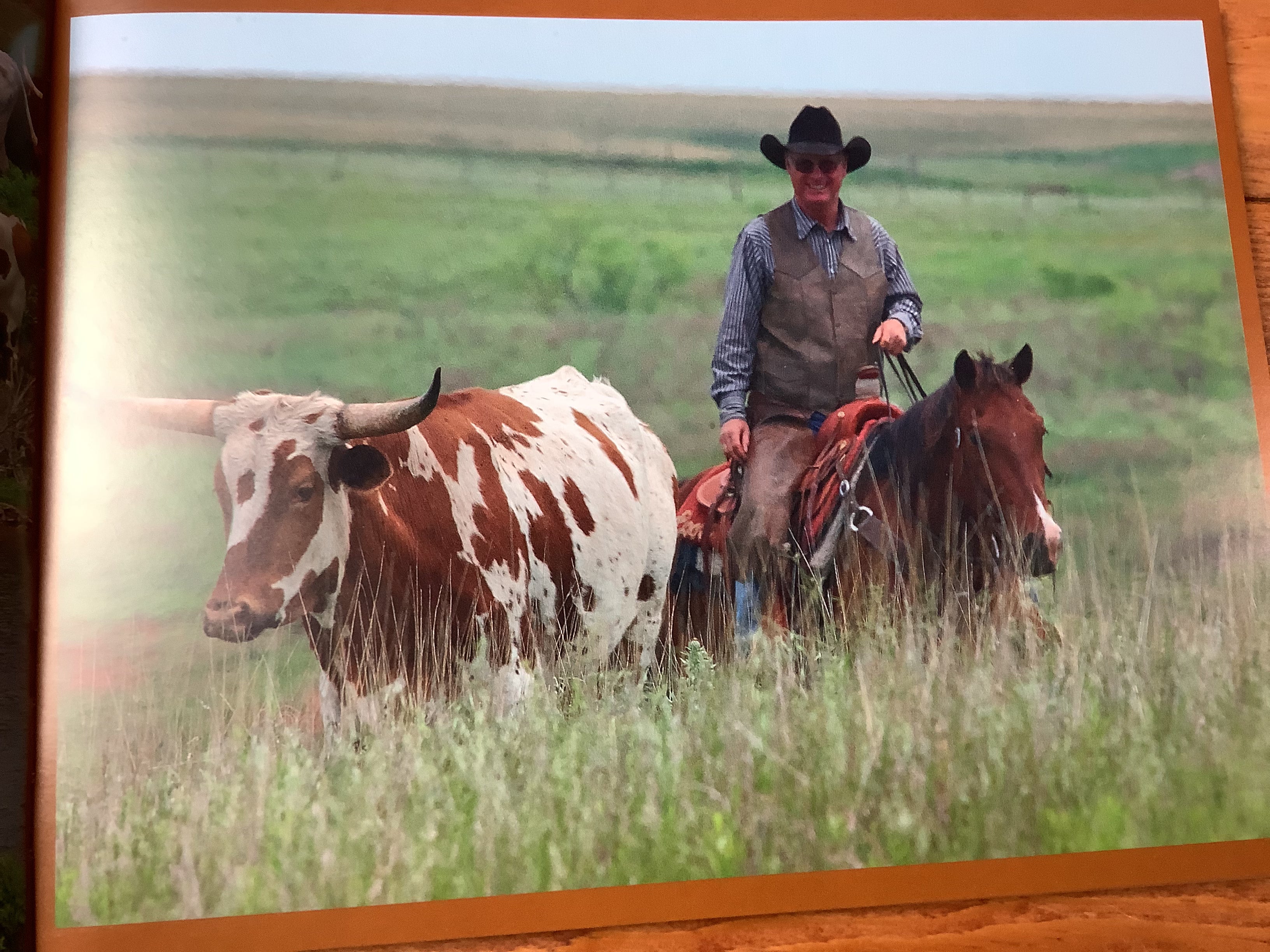 BOOKS - "Welcome to the World of the Longhorn" - a photographers essay