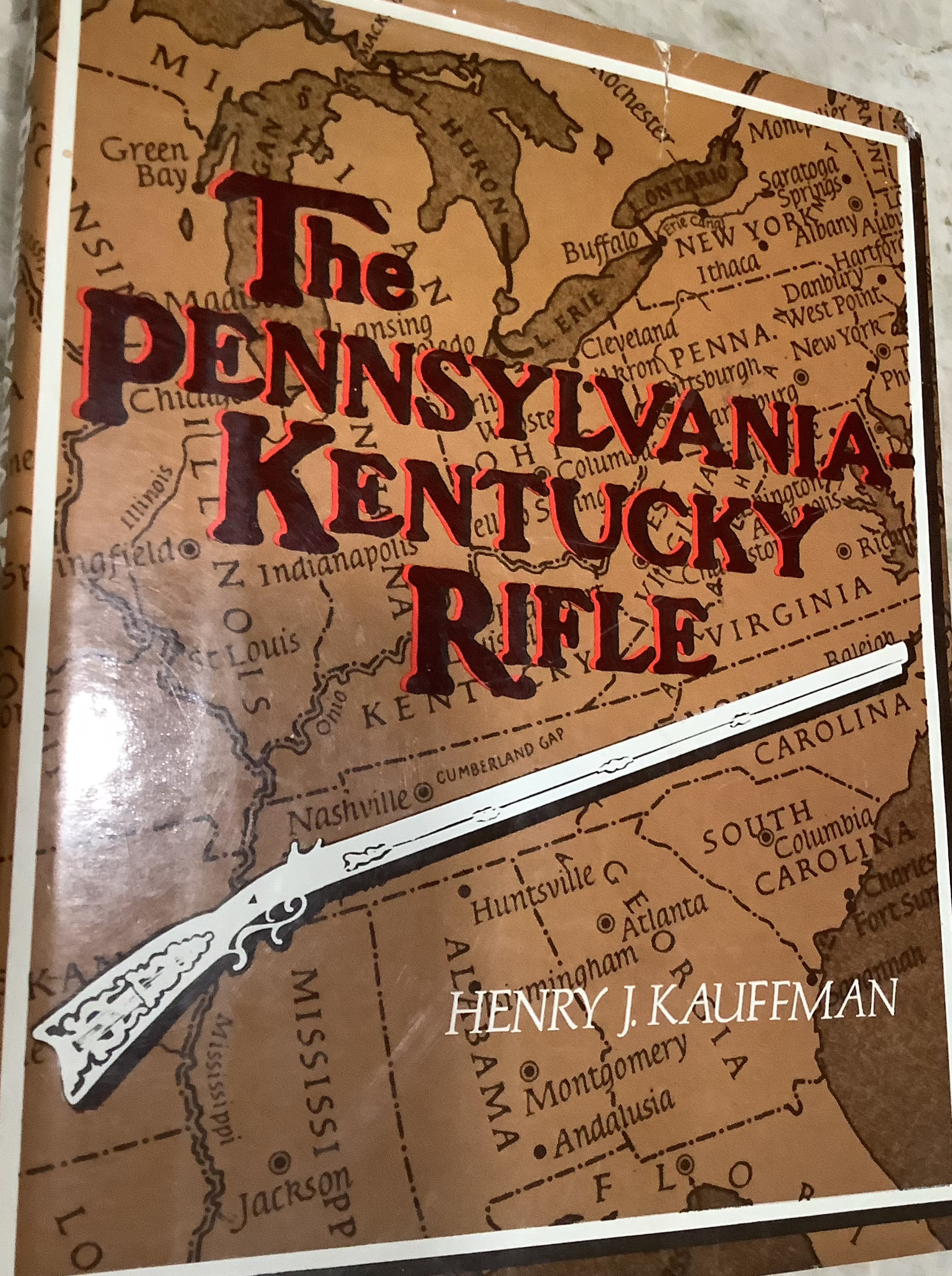 BOOKS -The Pennsylvania - Kentucky Rifle - Henry J. Kauffman