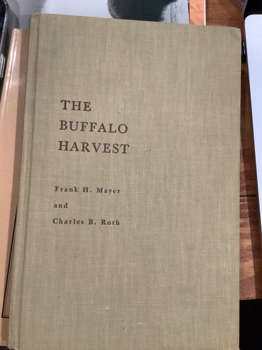 BOOKS - The Buffalo Harvest