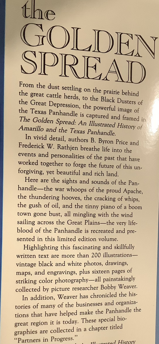 BOOKS - The Golden Spread