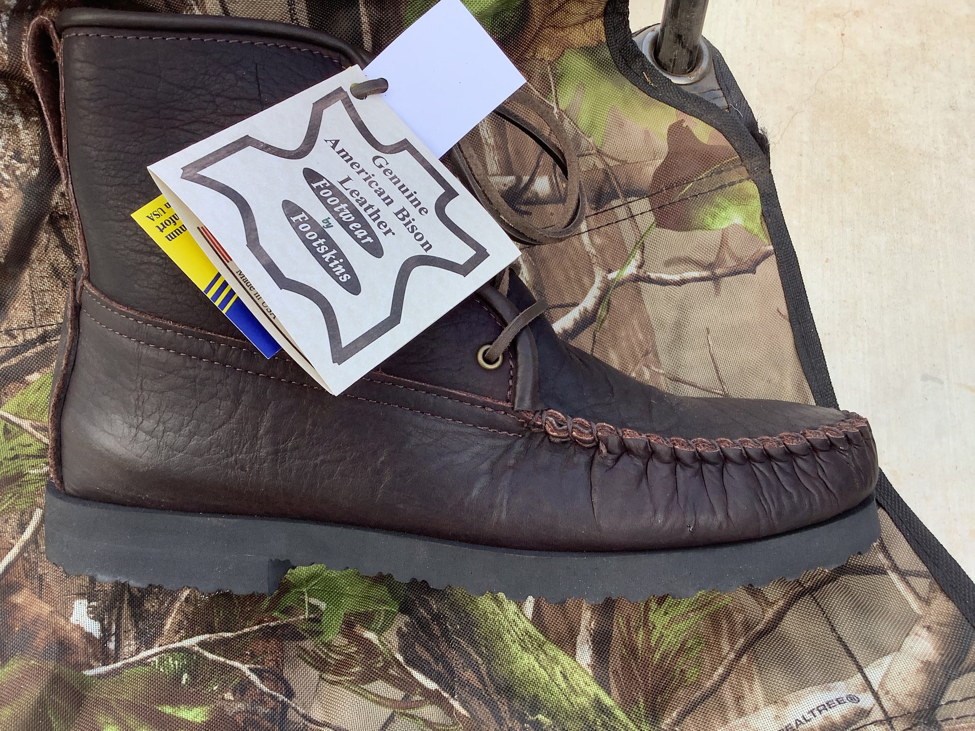 Brown Leather Footskins Ankle Boots Any experience with Footskins Moccasin walking boots ? | The  main image 4