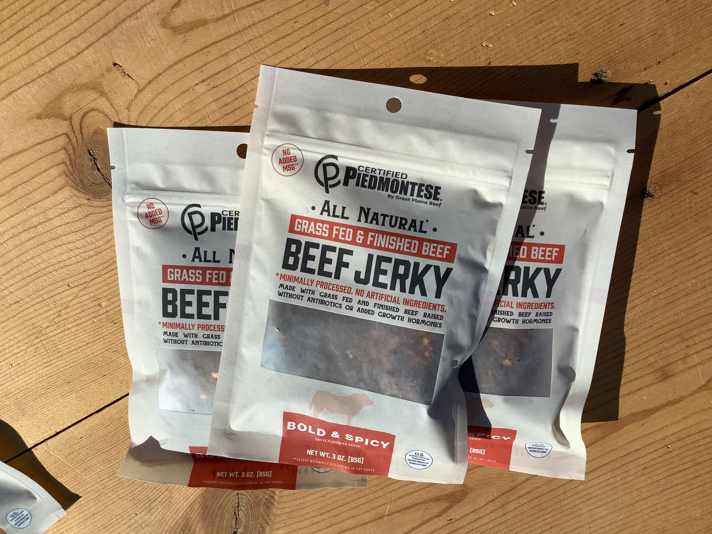 Piedmontese Beef (YES, BEEF) Jerky.