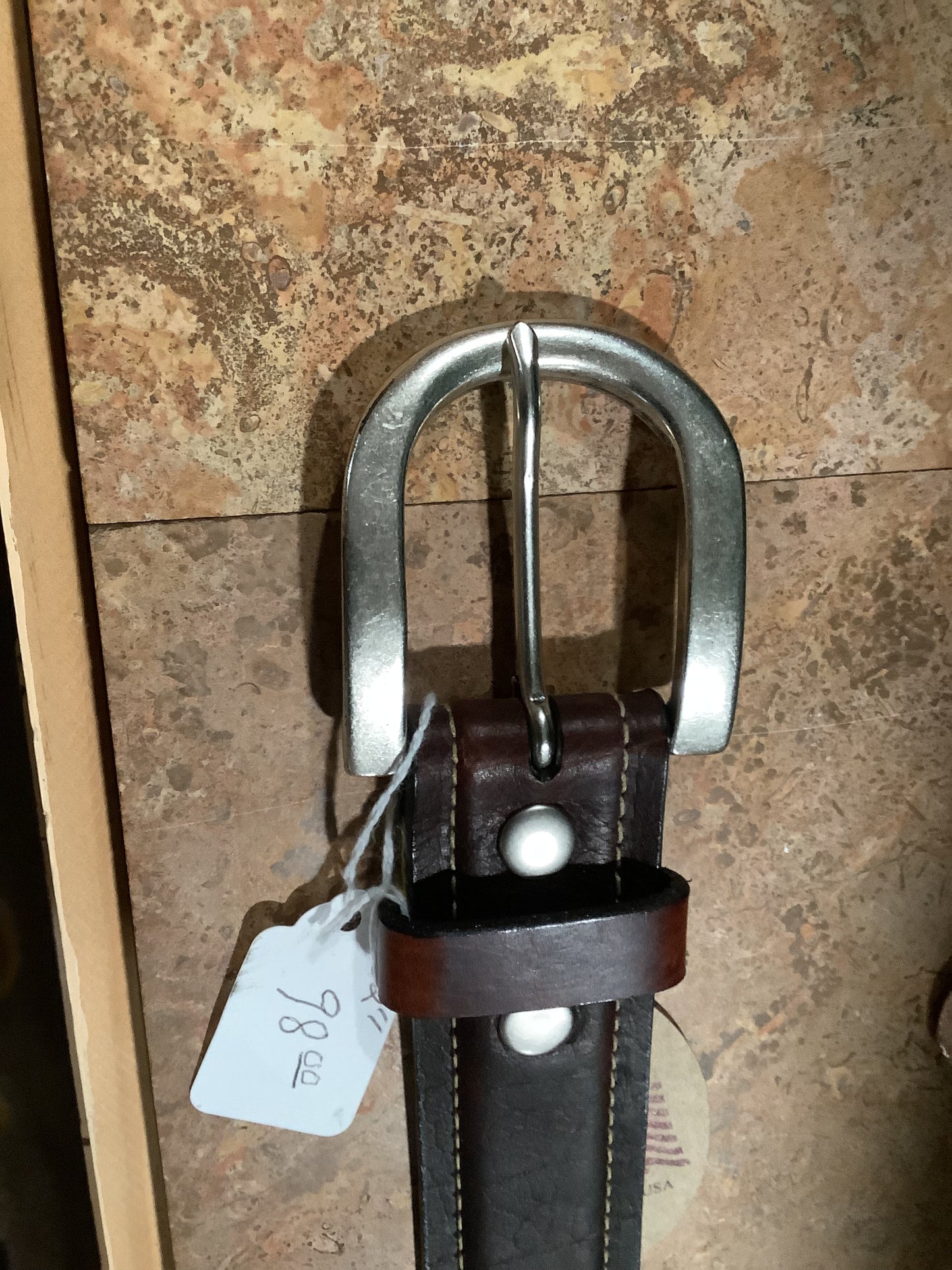 Vintage Bison Belt / Pitch Pine