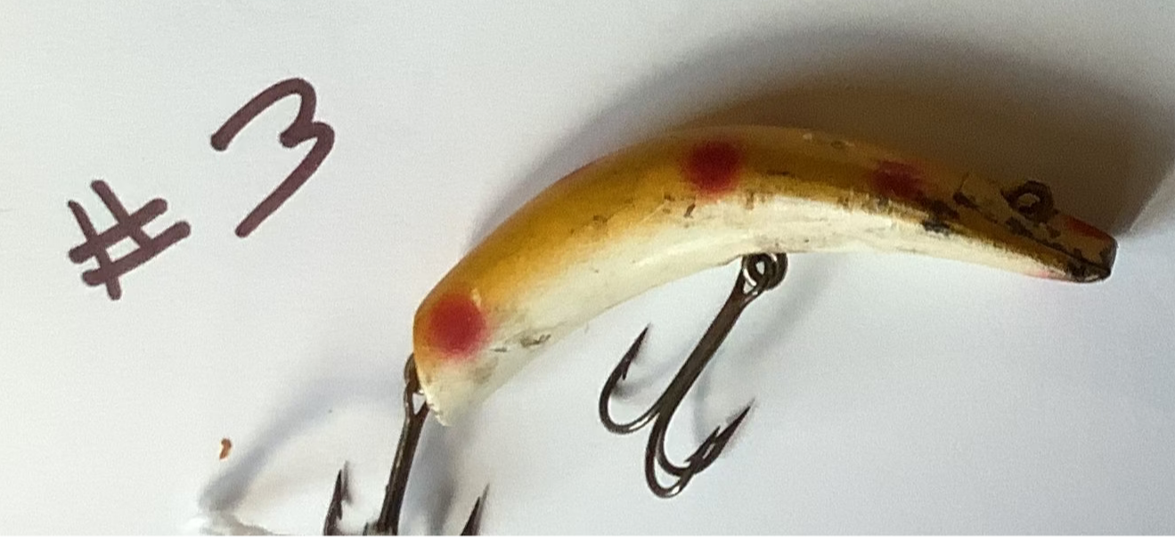 Kautzsky's  "LAZY IKE" swim baits.