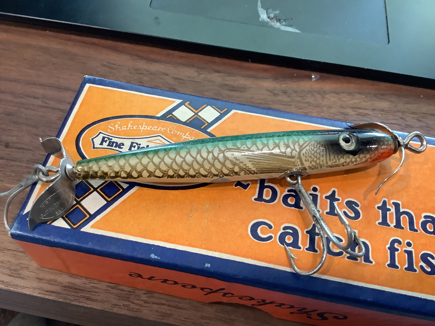 Shakespeare - "Slim Jim" lure - Original with box and unused.