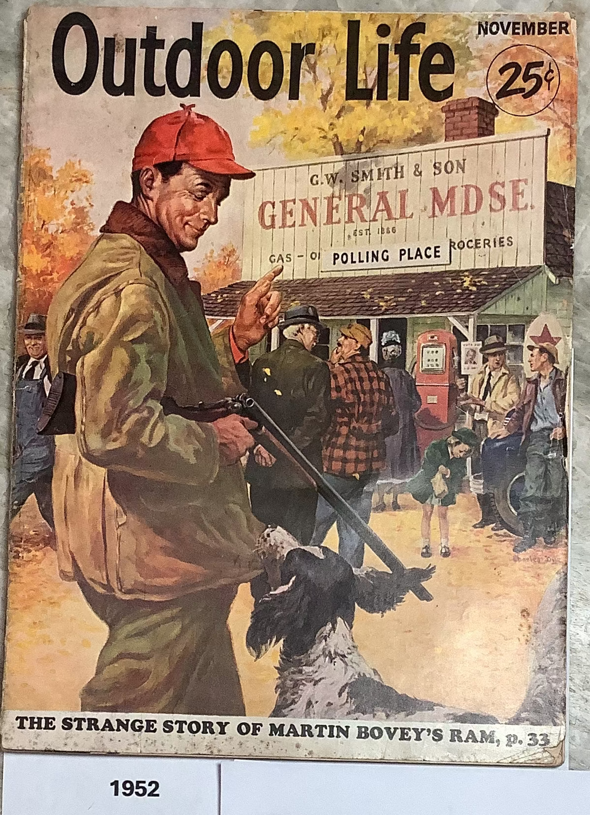 Old "Outdoor Life" magazines