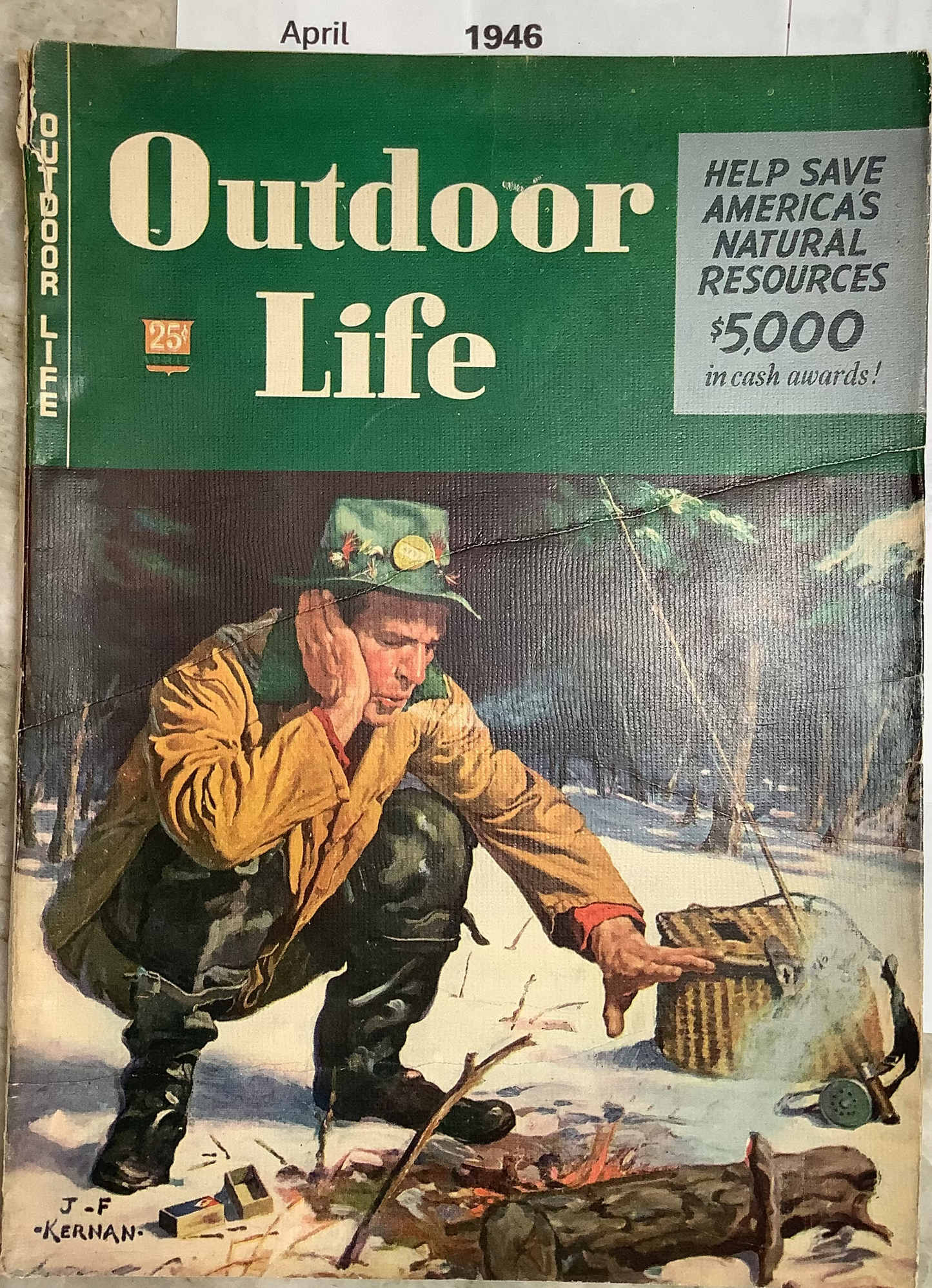 Old "Outdoor Life" magazines