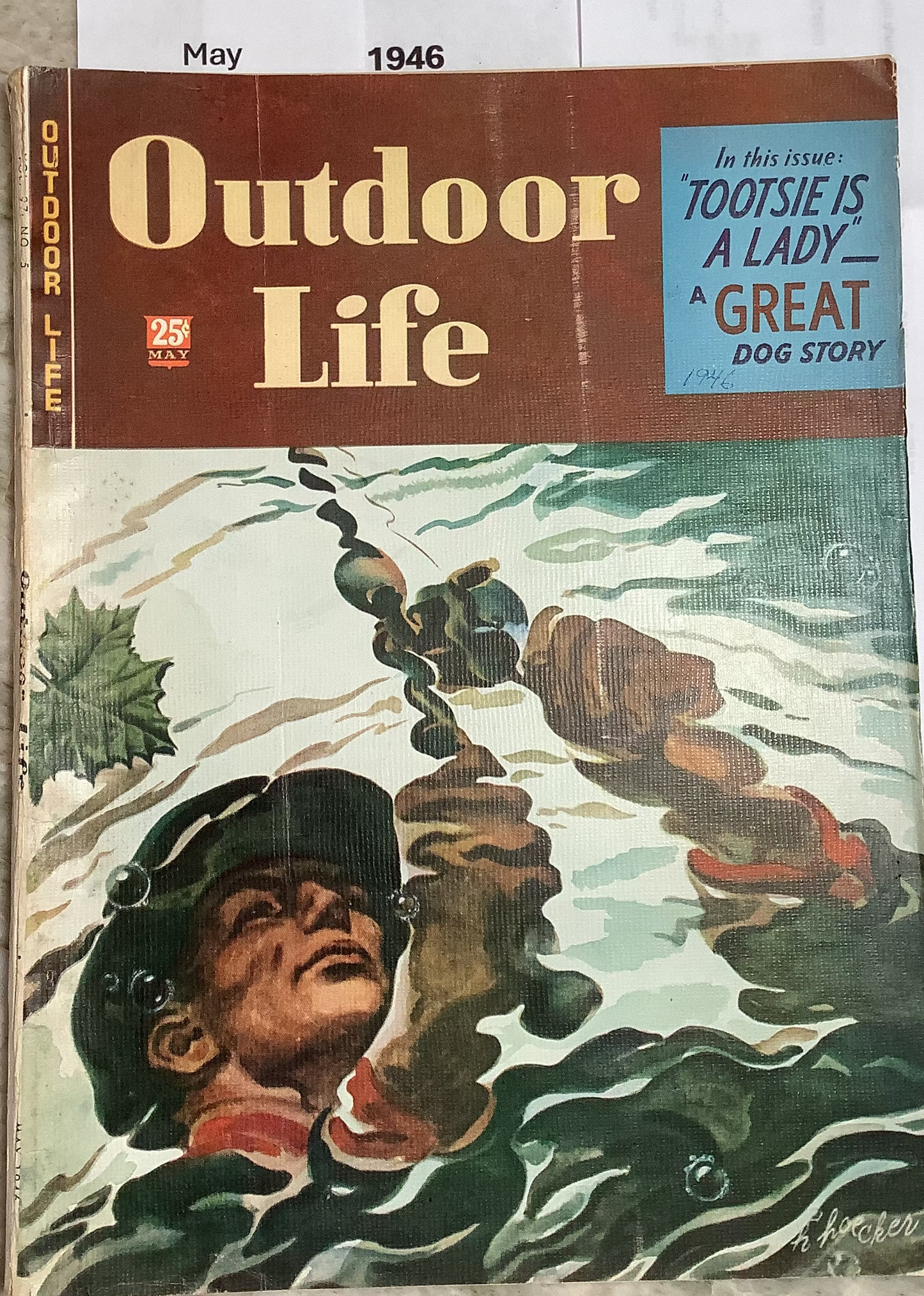 Old "Outdoor Life" magazines