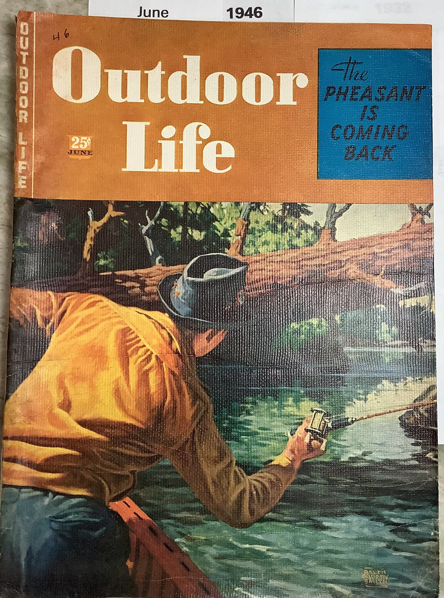 Old "Outdoor Life" magazines