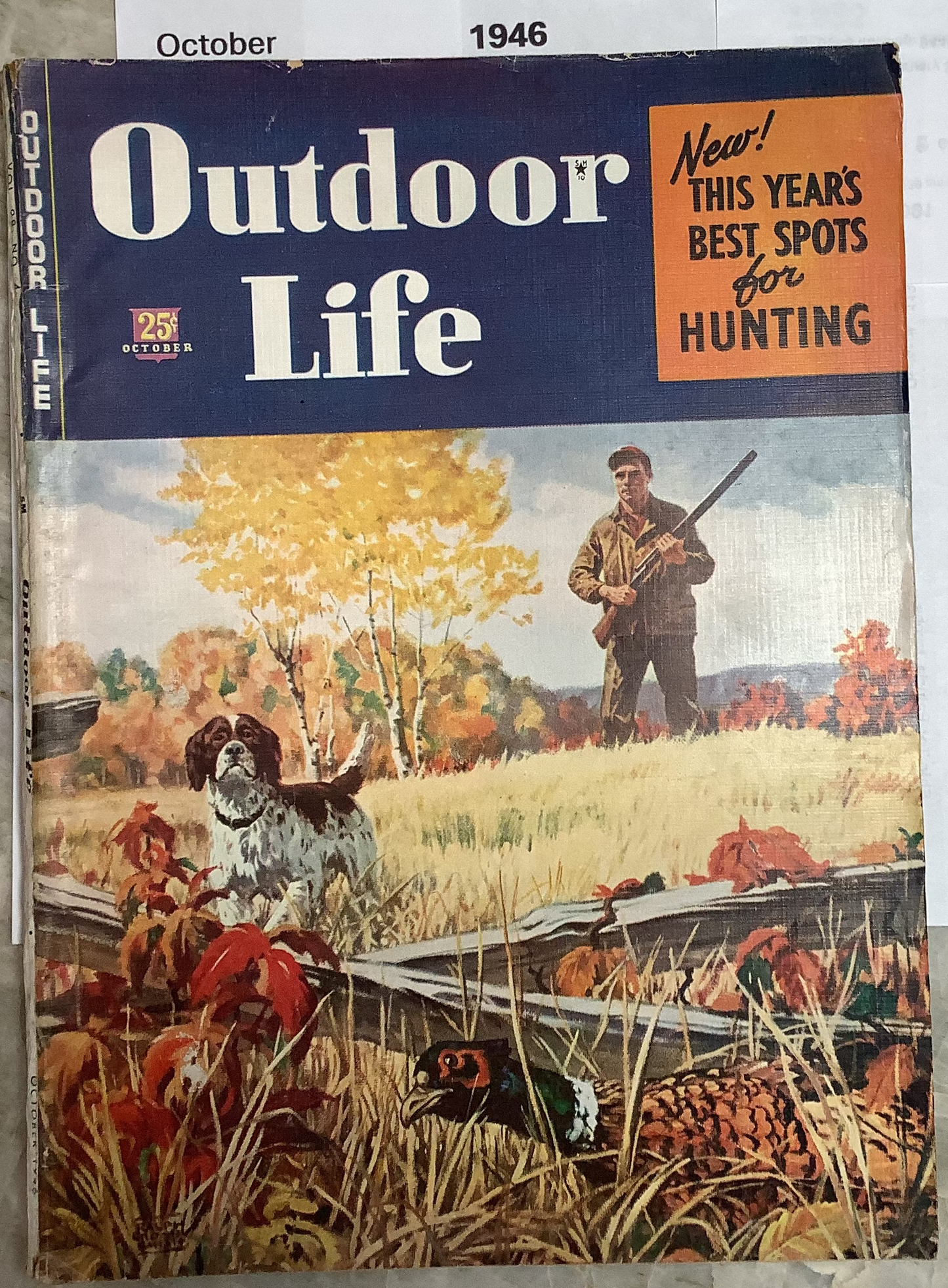 Old "Outdoor Life" magazines