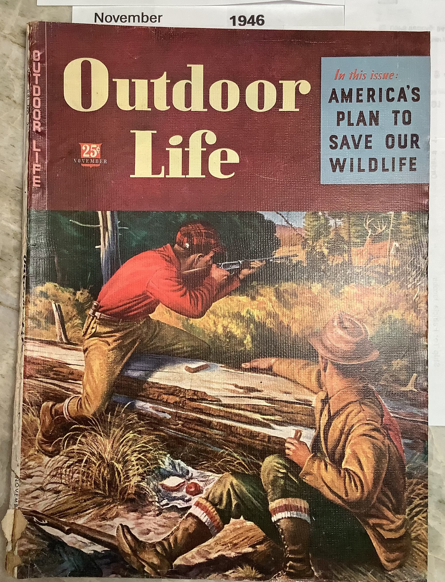 Old "Outdoor Life" magazines