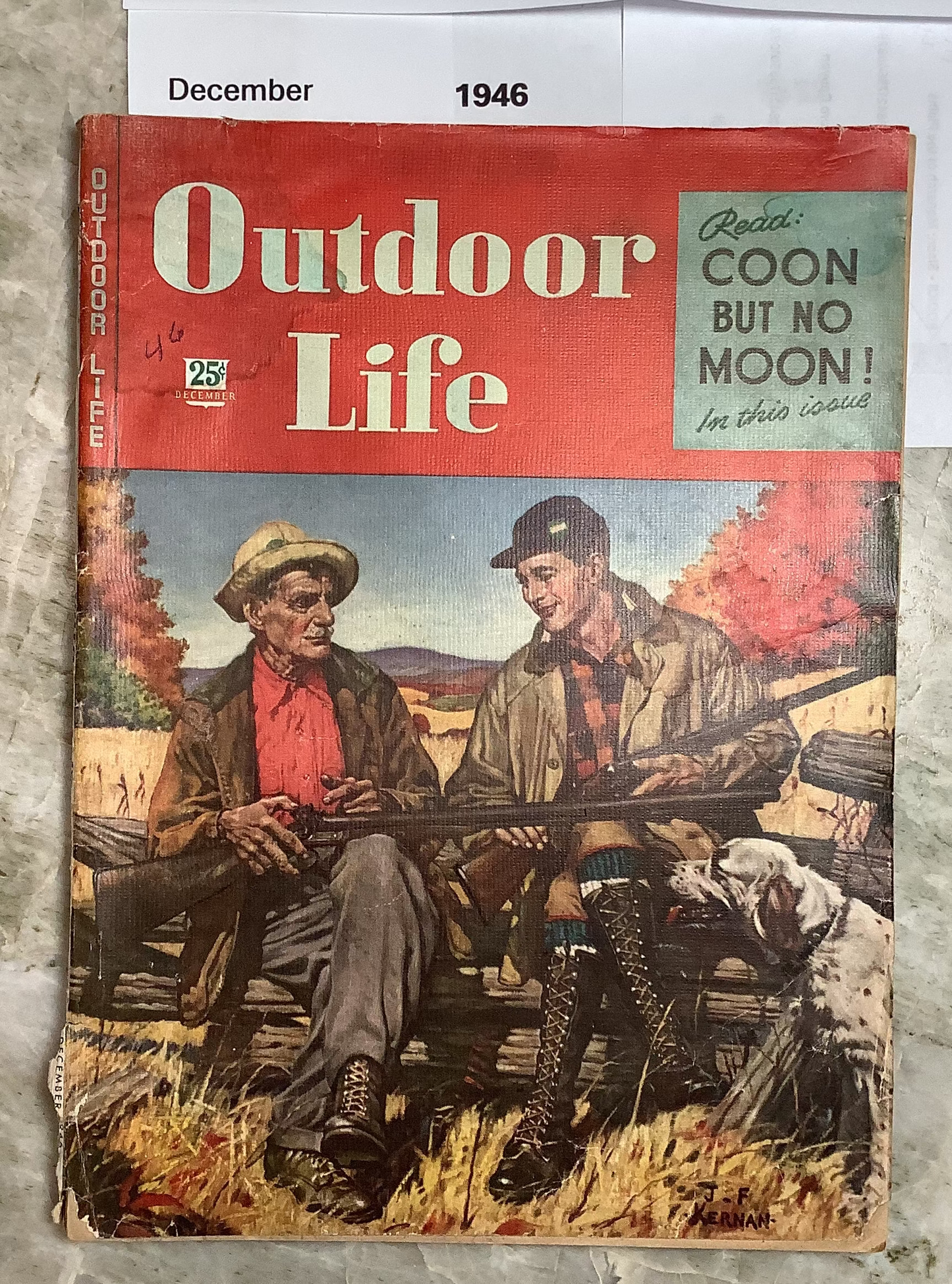 Old "Outdoor Life" magazines