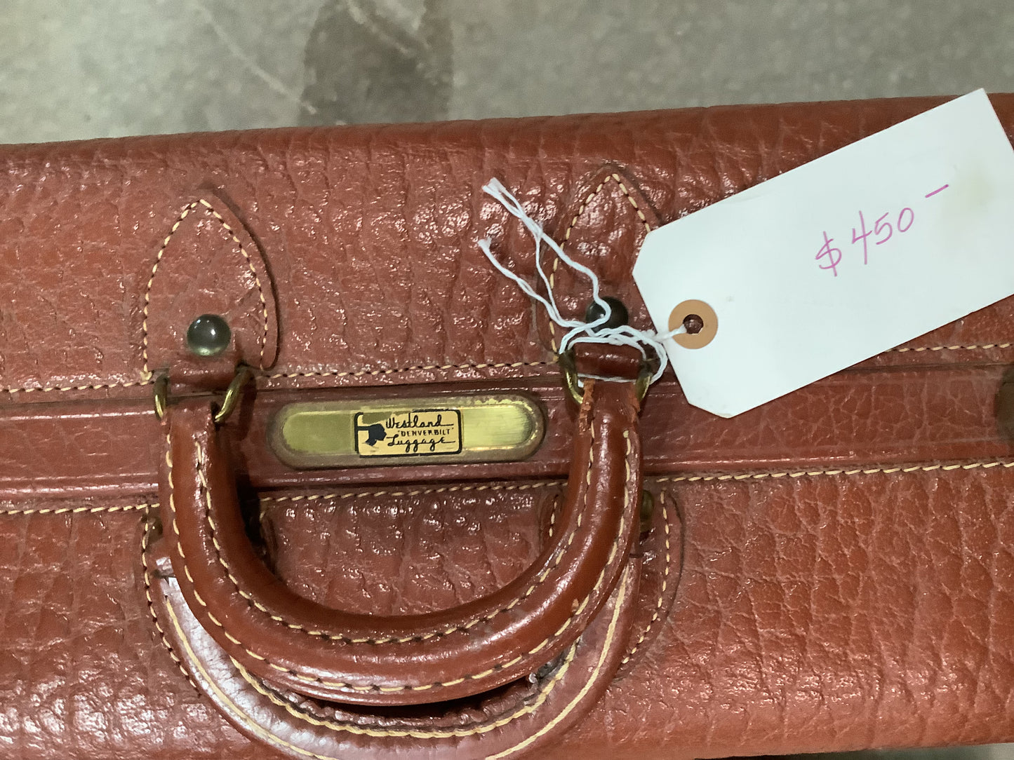 Antique Cases - "supposedly" bison leather.