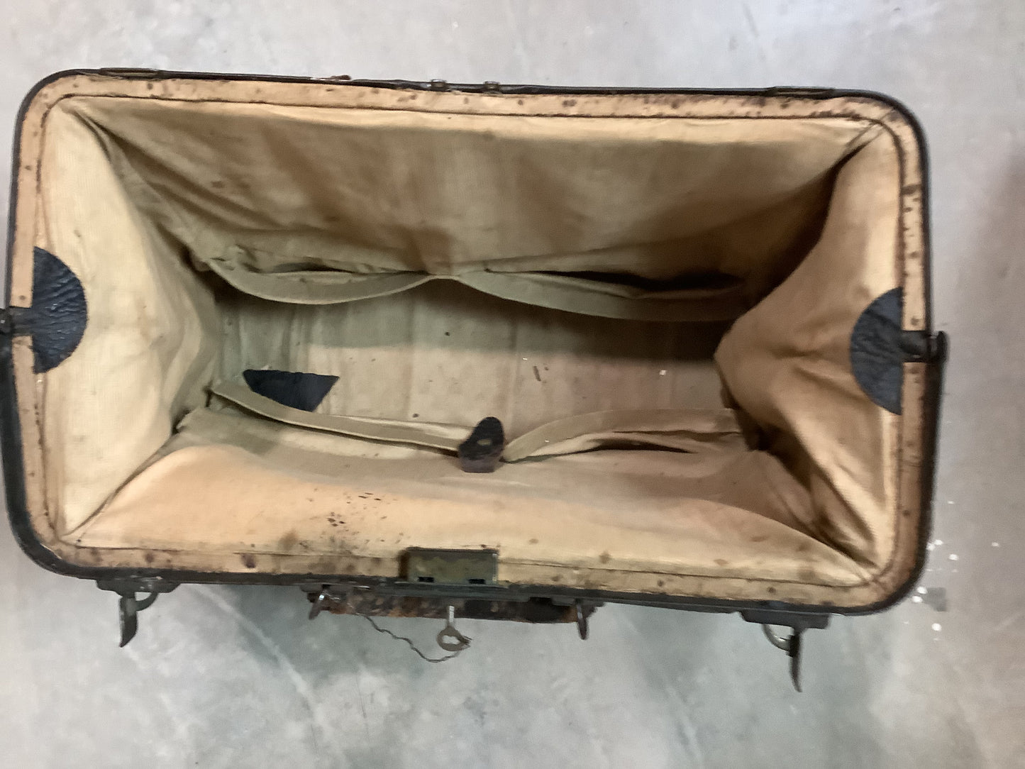 Antique Cases - "supposedly" bison leather.