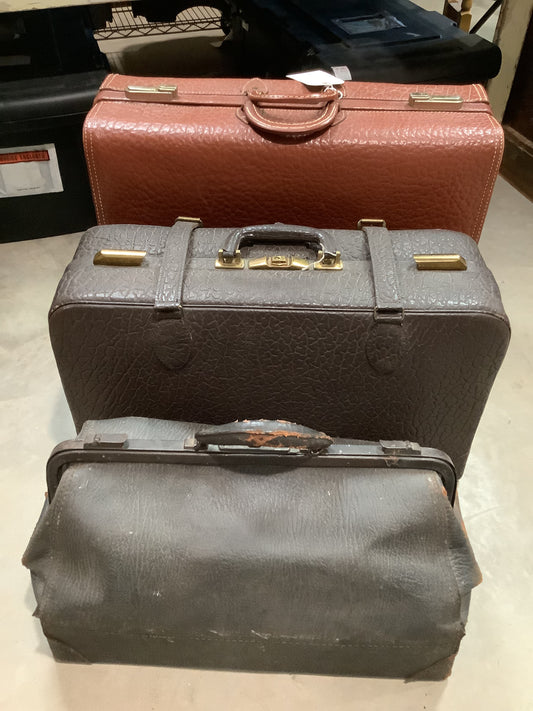 Antique Cases - "supposedly" bison leather.