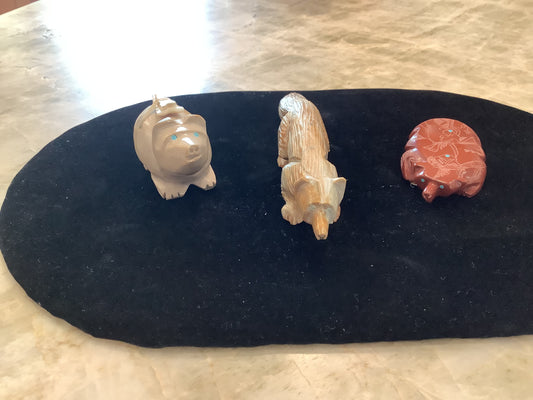 Zuni Carved Fetish models