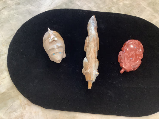 Zuni Carved Fetish models