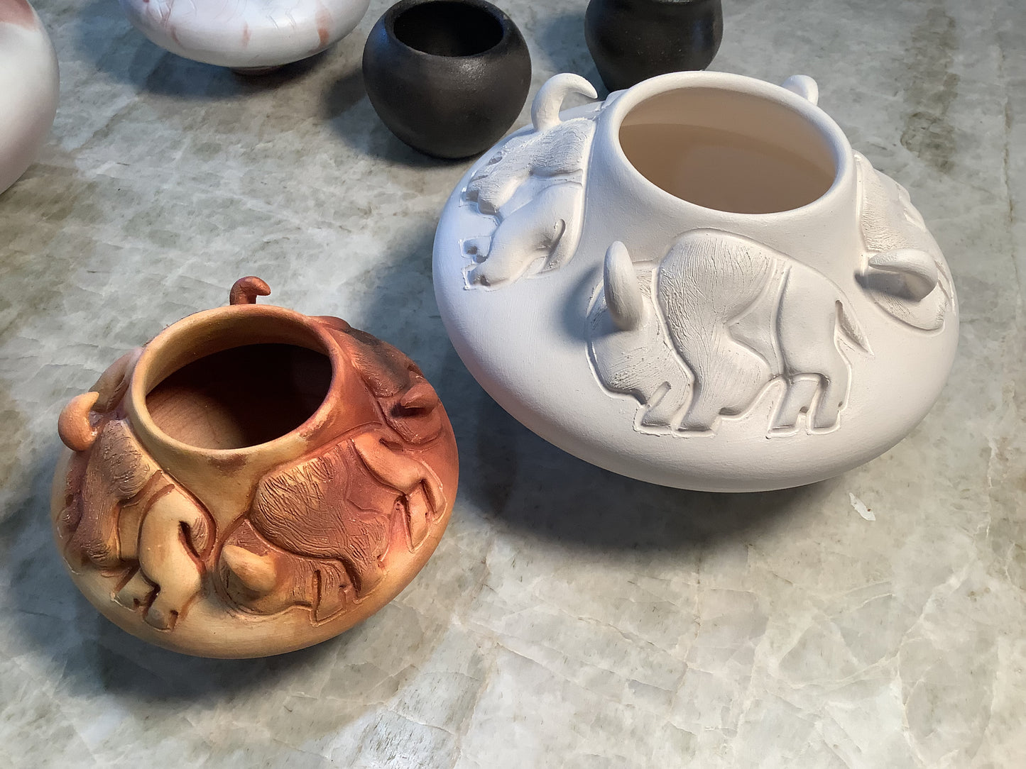 Works of Art - Pottery by Pahponee