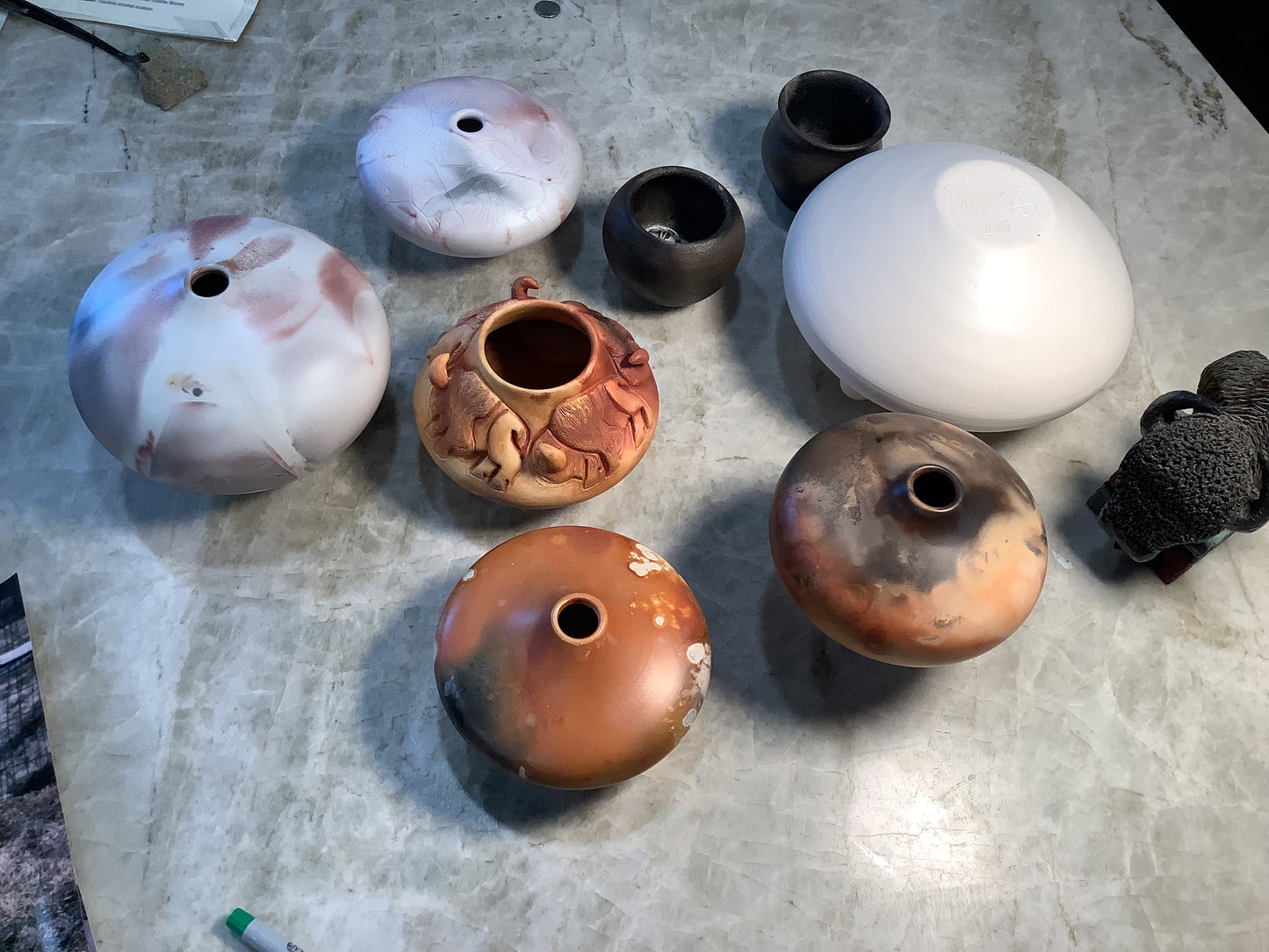 Works of Art - Pottery by Pahponee