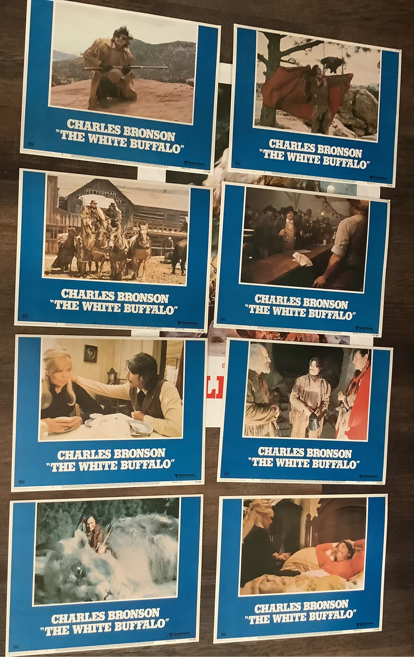Original Charles Bronson - The White Buffalo - 1977 movie poster - American/English version