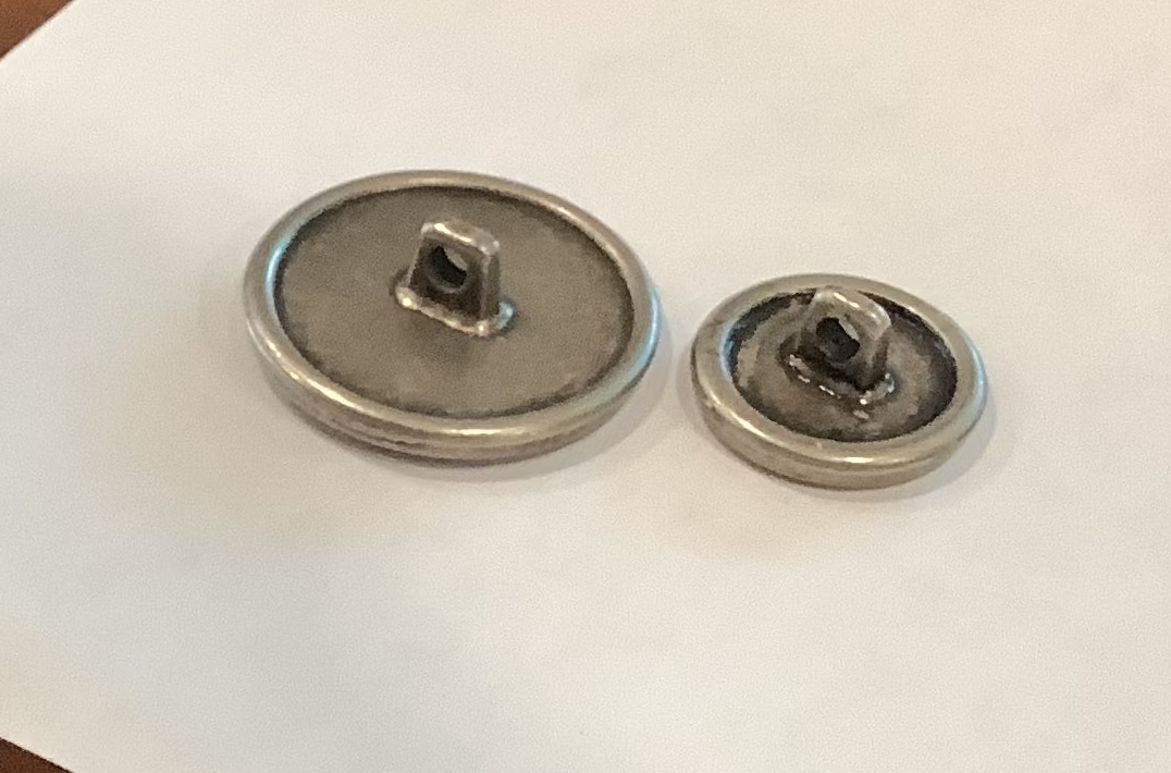 Buffalo Image buttons - 5/8" and 7/8"