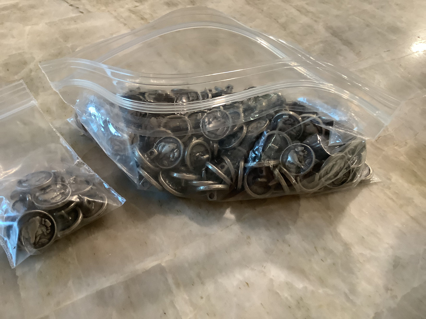 Buffalo Image buttons - 5/8" and 7/8"