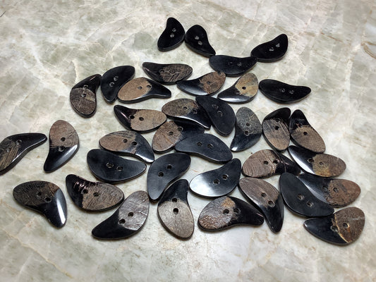 Buffalo Horn toggle buttons