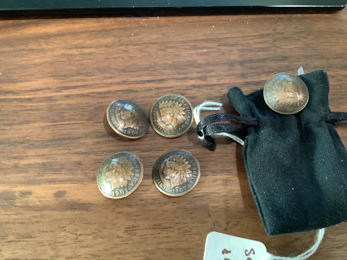 Indian Head Penny buttons