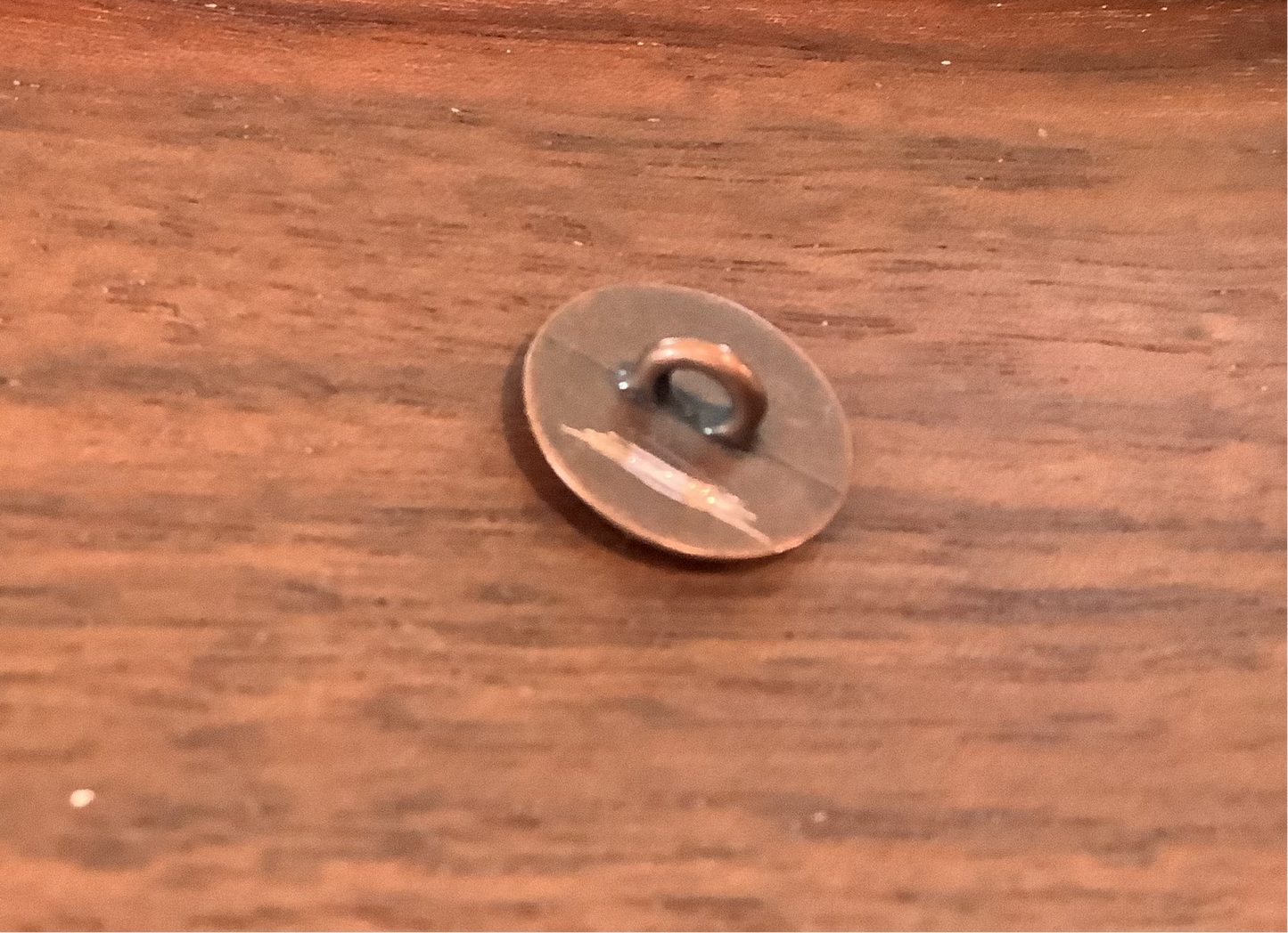 Copper colored (or very likely actual copper) Buffalo Nickel style buttons