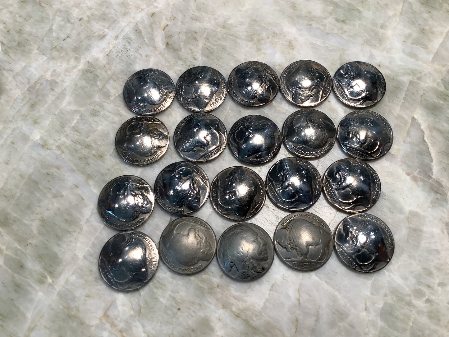 "Almost" Buffalo Nickel Buttons