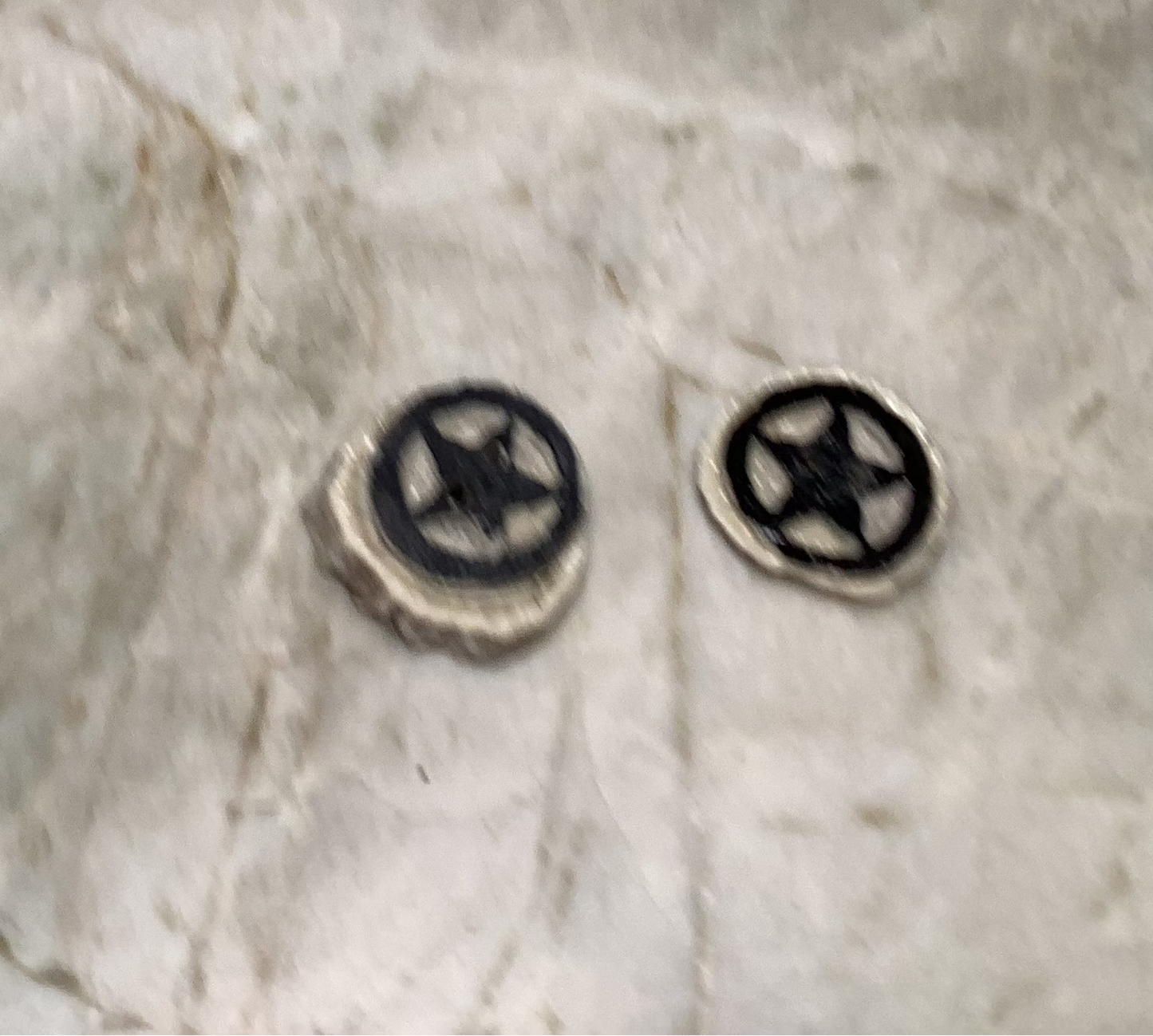 Artist signed - Handmade Horn and Bone Buttons