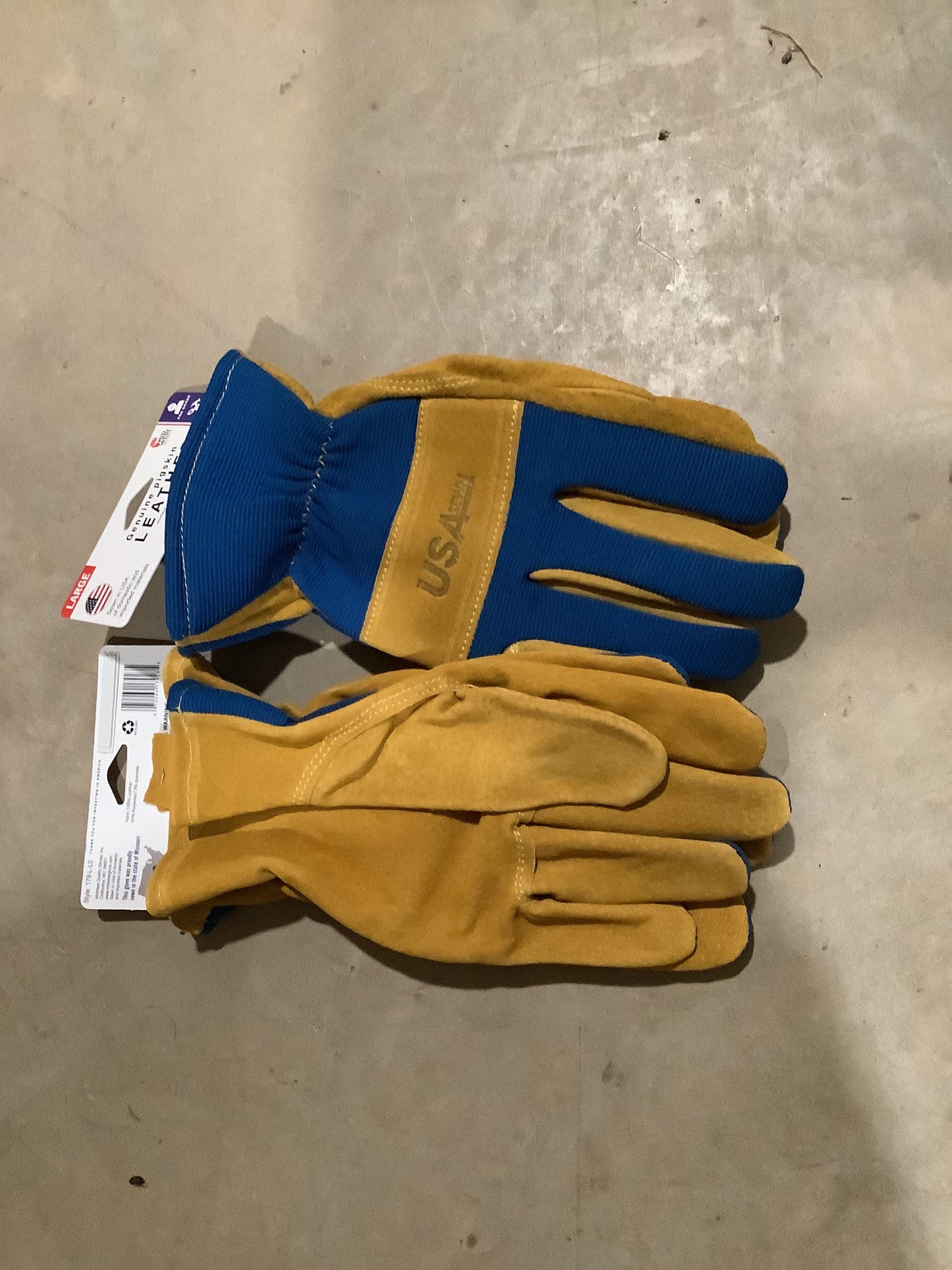 Midwest Glove - Midweight Pigskin faced work glove