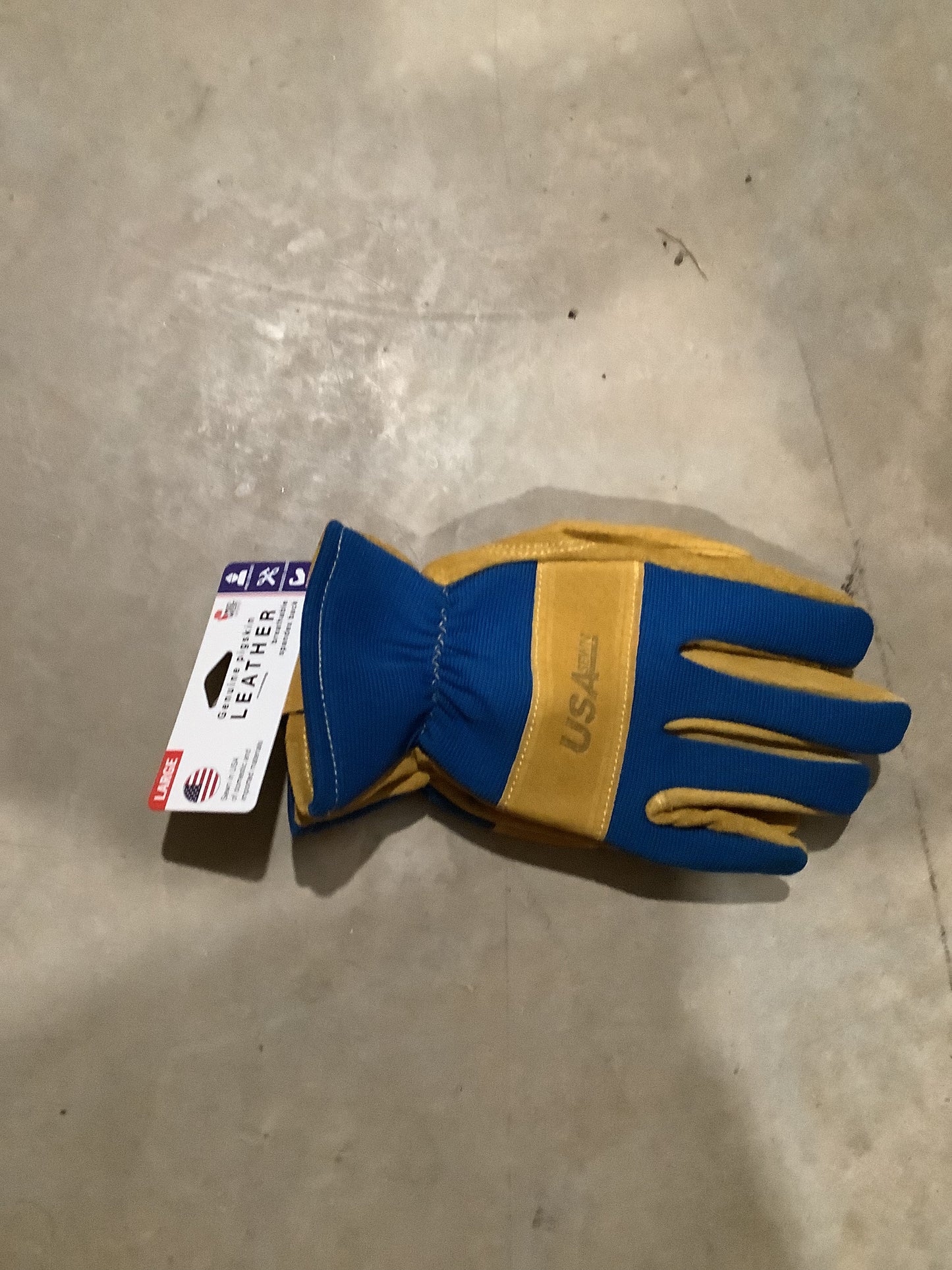 Midwest Glove - Midweight Pigskin faced work glove