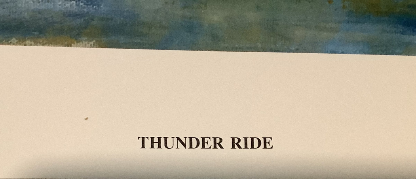 "Thunder Ride" by Annie Lee - 1991
