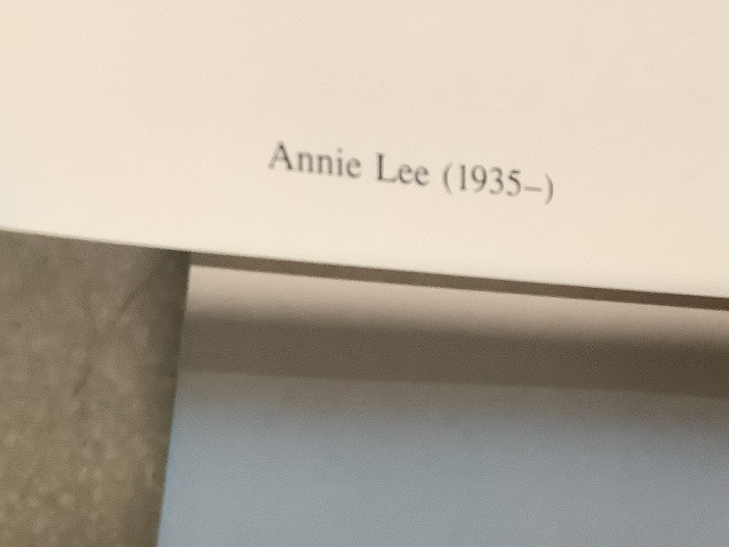 "Thunder Ride" by Annie Lee - 1991