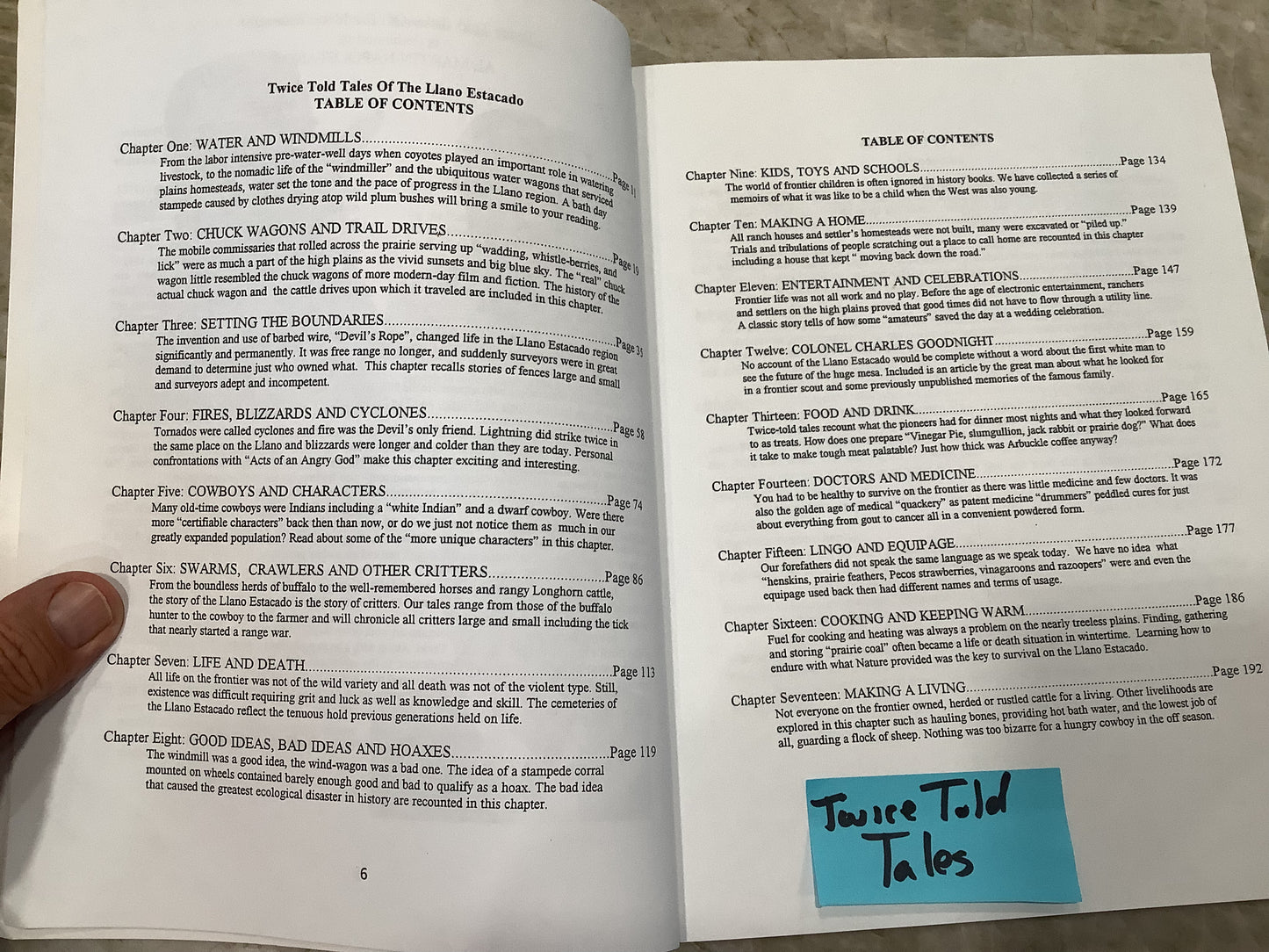 BOOKS - "It's All Trew" & "Twice Told Tails of the Llano Estacado by Delbert Trew
