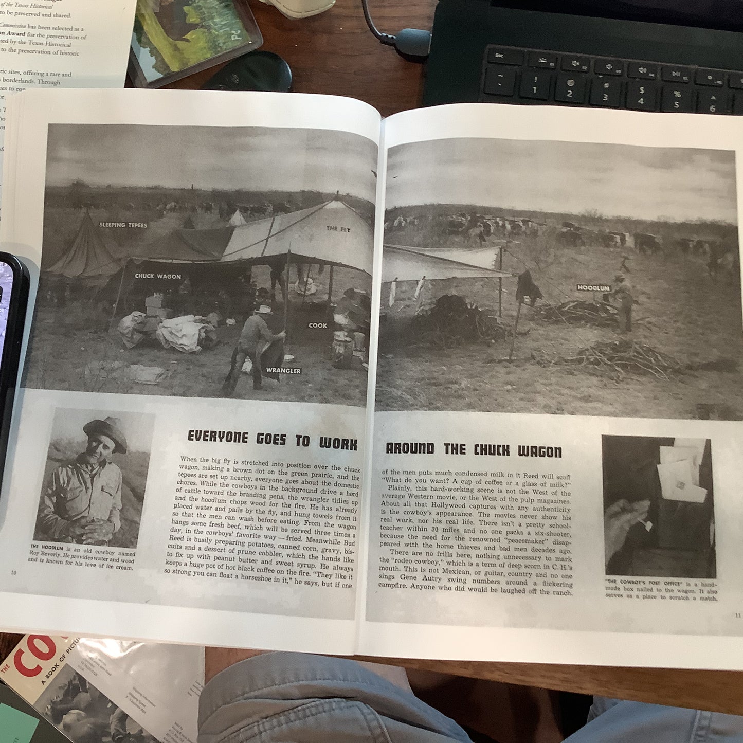 BOOKS -  The Cowboy; His Life