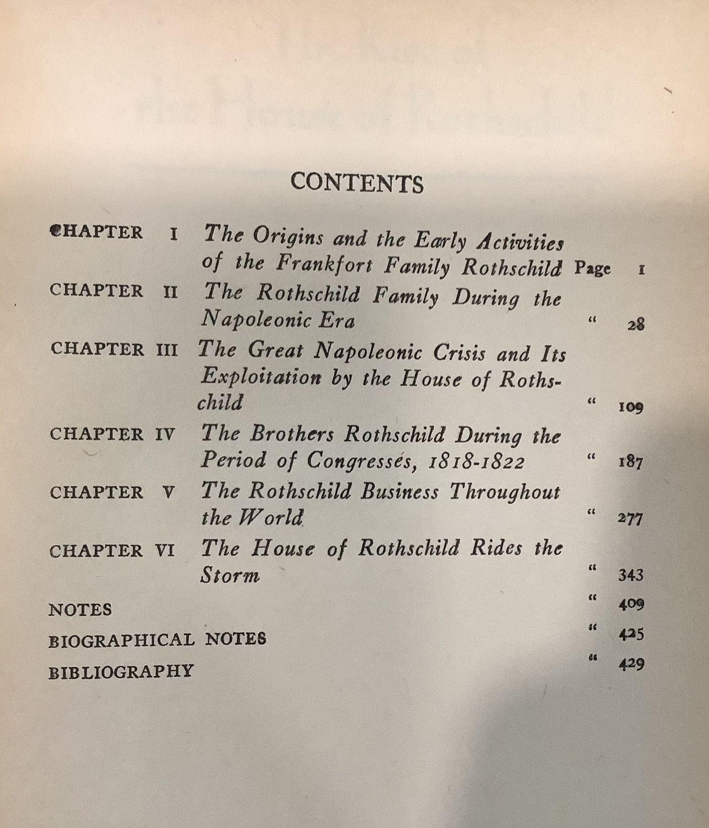 BOOKS - The Rise of the House of Rothschild
