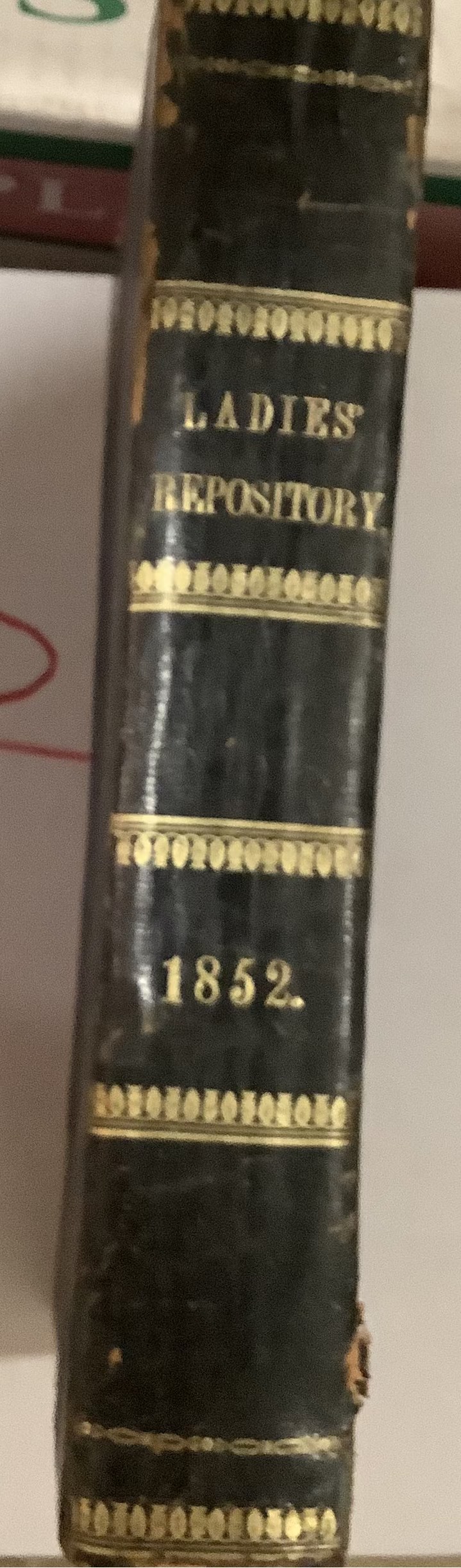 BOOKS - 3 volumes of "Ladies Repository; 1852, 1853 and 1869