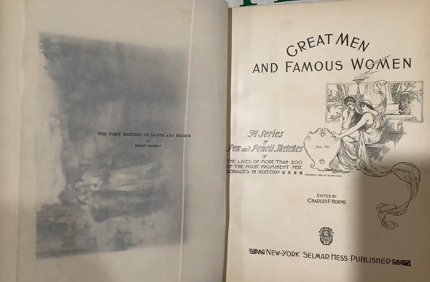 BOOKS - Great Men and Famous Women - 7 Volumes