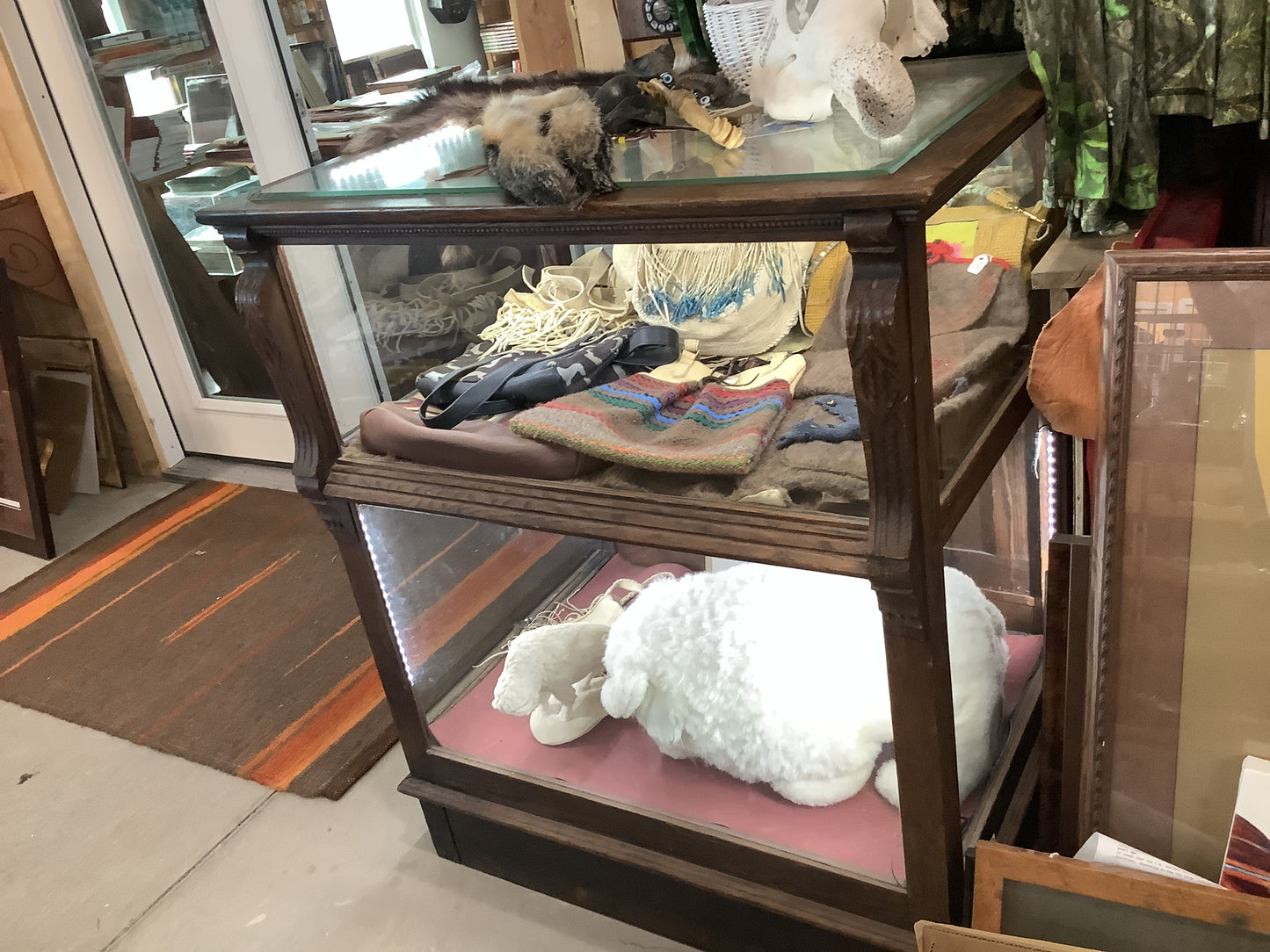 Antique Tobacconists/Cigar Store Humidor