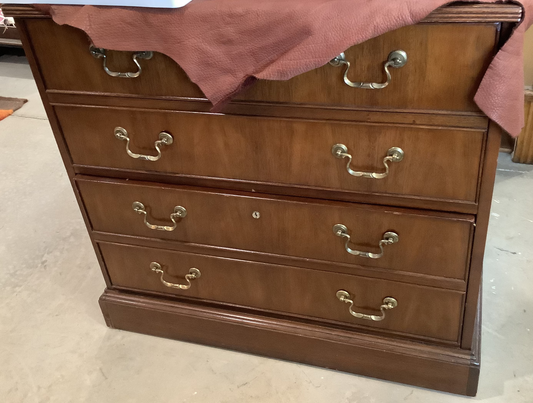 Early American style lateral file cabinets
