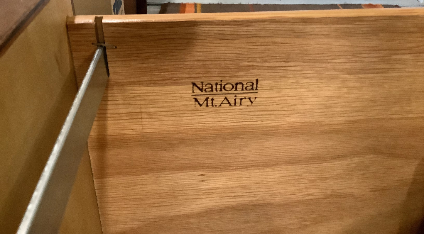 Early American style lateral file cabinets