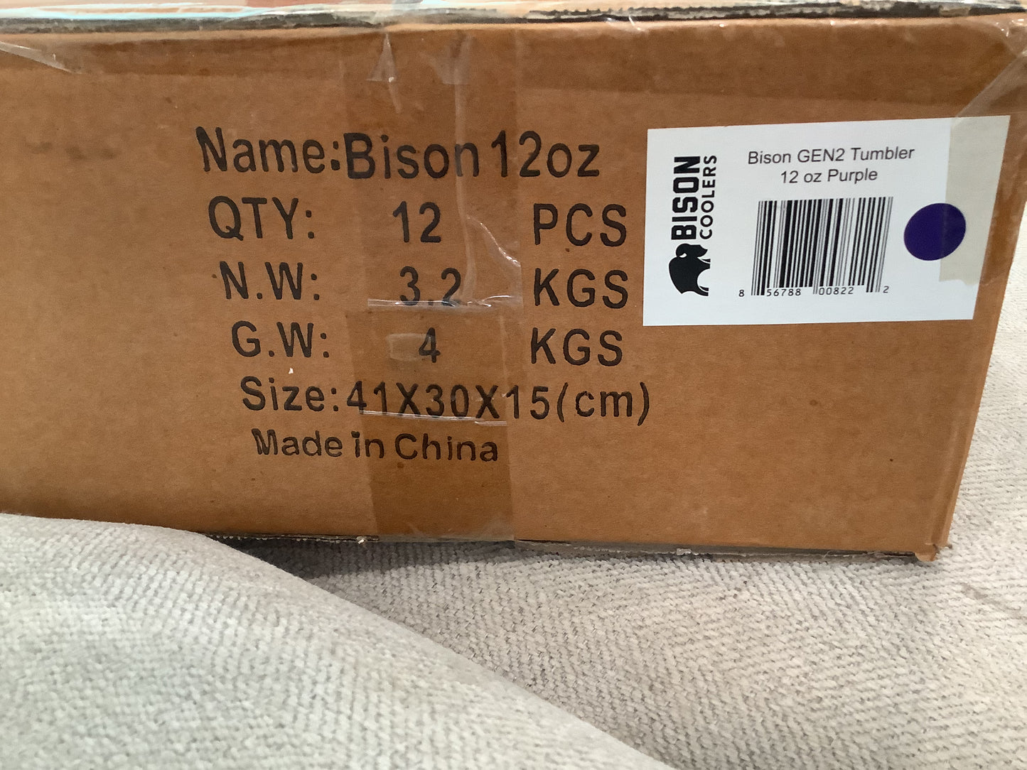 WHOLESALE LOT #19 - Bison Cooler - Stainless Steel Insulated cups