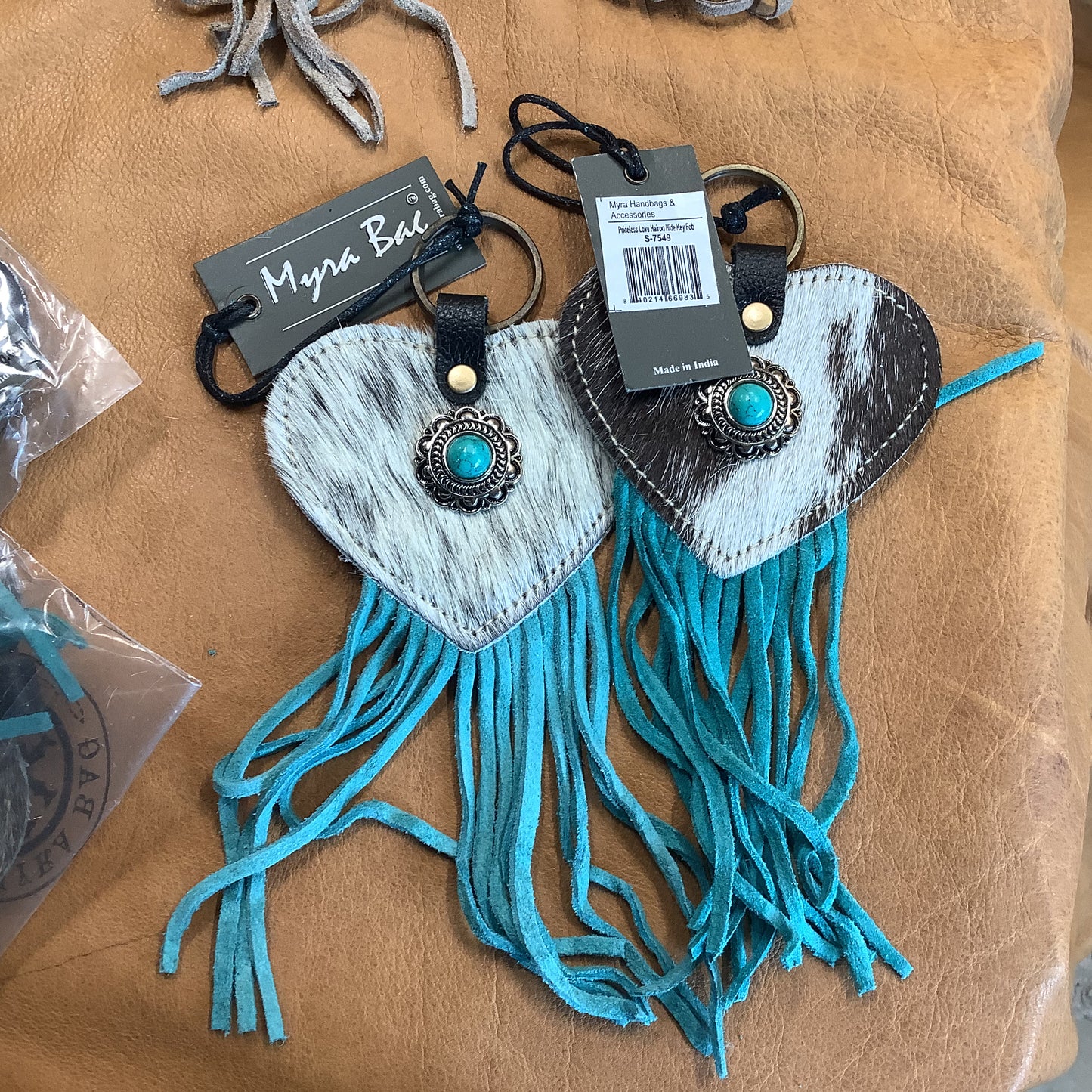 Wholesale Lots #13 and #14 - "Love" leather keychains